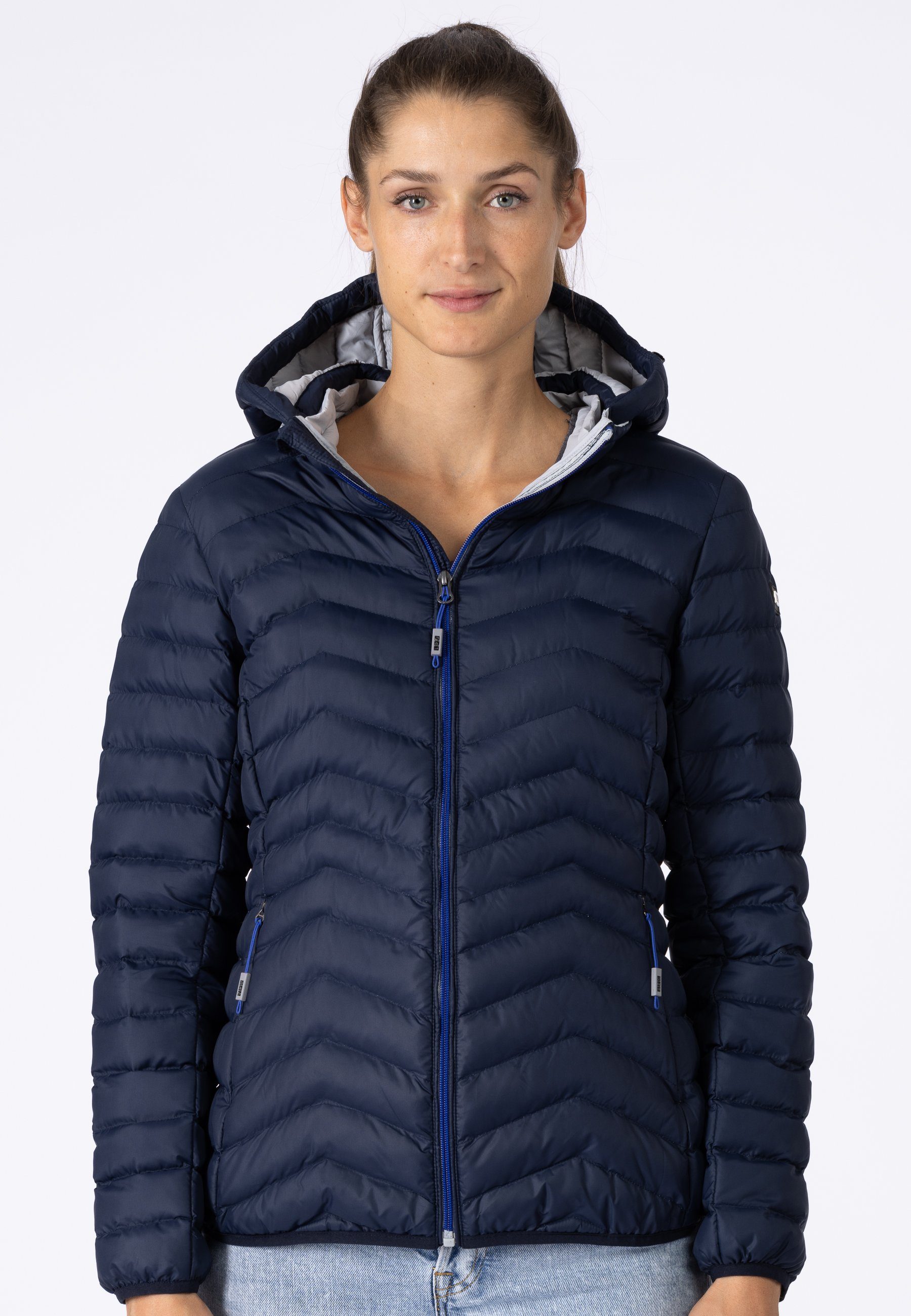 DEPROC Active Steppjacke SERAFINE CS Women Funktionsjacke, Outdoorjacke mit Kapuze, auch in Großen Größen