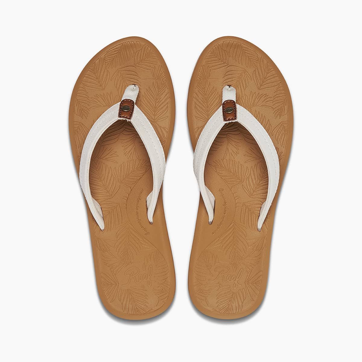 Reef Zehensandalen Tides Cushion Comfort weiss Damen Badeschuh