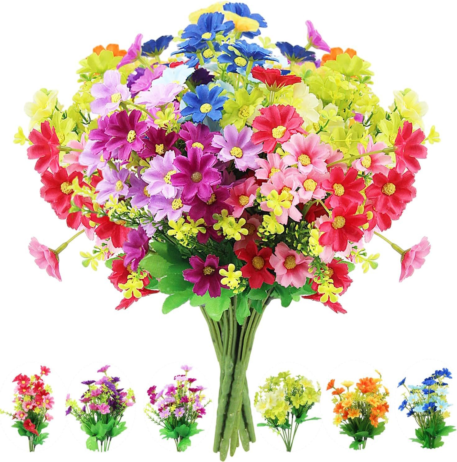 Kunstblumenstrauß 8 Sträuße Kunstblumenstrauß, Kunst-Gänseblümchen, Coonoor günstig online kaufen