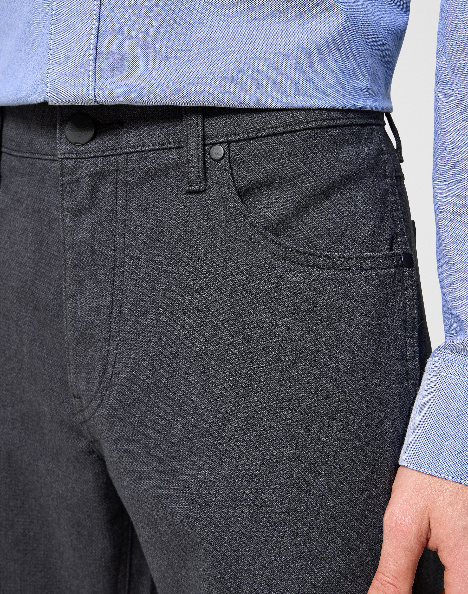 Wrangler 5-Pocket-Hose GREENSBORO mit Reißverschluss