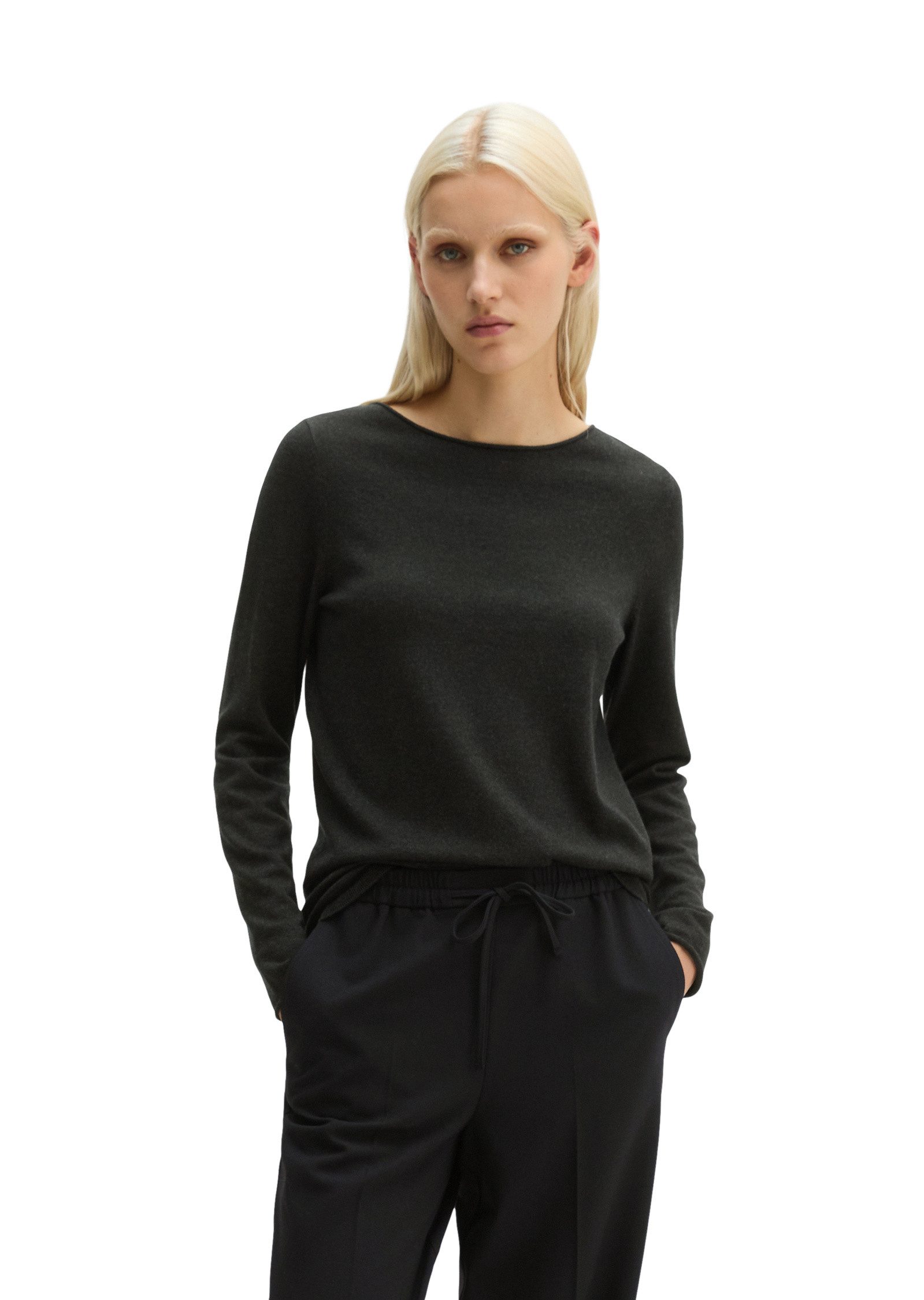 Marc O'Polo Strickpullover aus softem Schurwolle-Mix