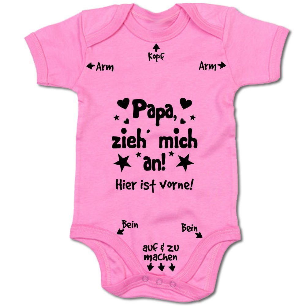 Kurzarmbody Papa, zieh mich an!