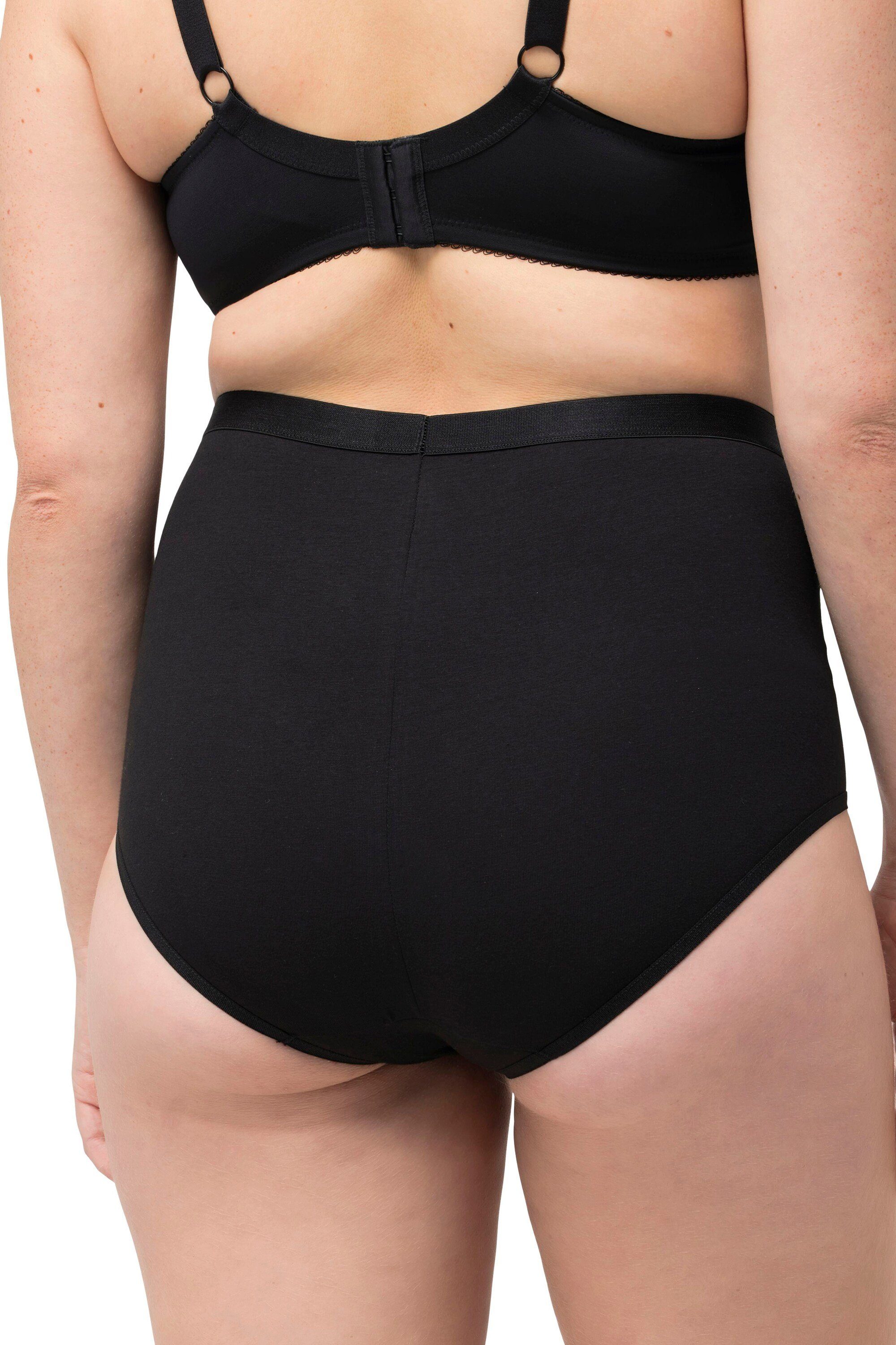 Ulla Popken Miederhose Bodyforming-Taillenslip Satinblenden Shapewear
