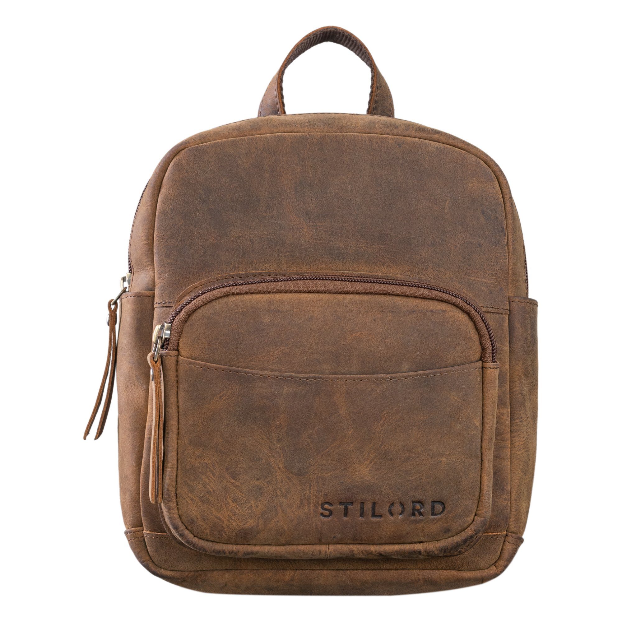 STILORD Cityrucksack STILORD "Gerda" Mini Rucksack Damen Leder