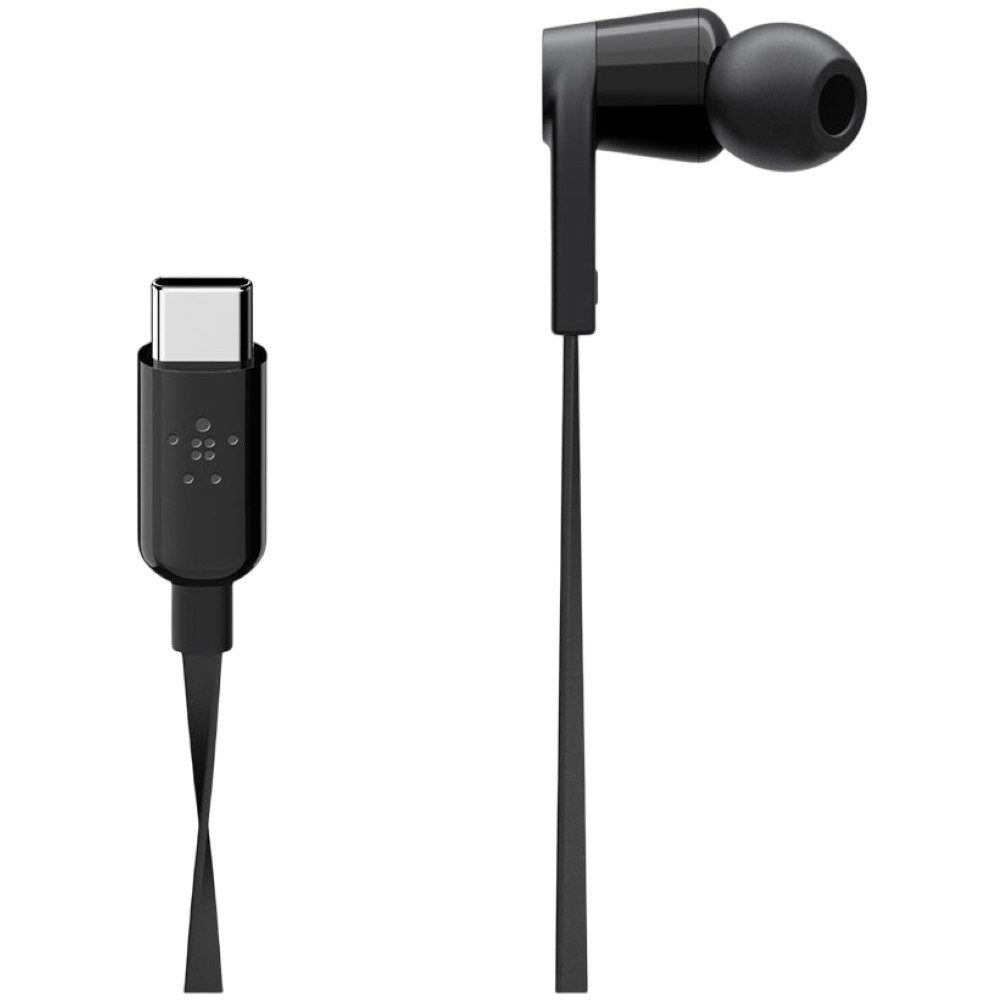Belkin Rockstar USB-C - In-Ear-Kopfhörer - schwarz In-Ear-Kopfhörer
