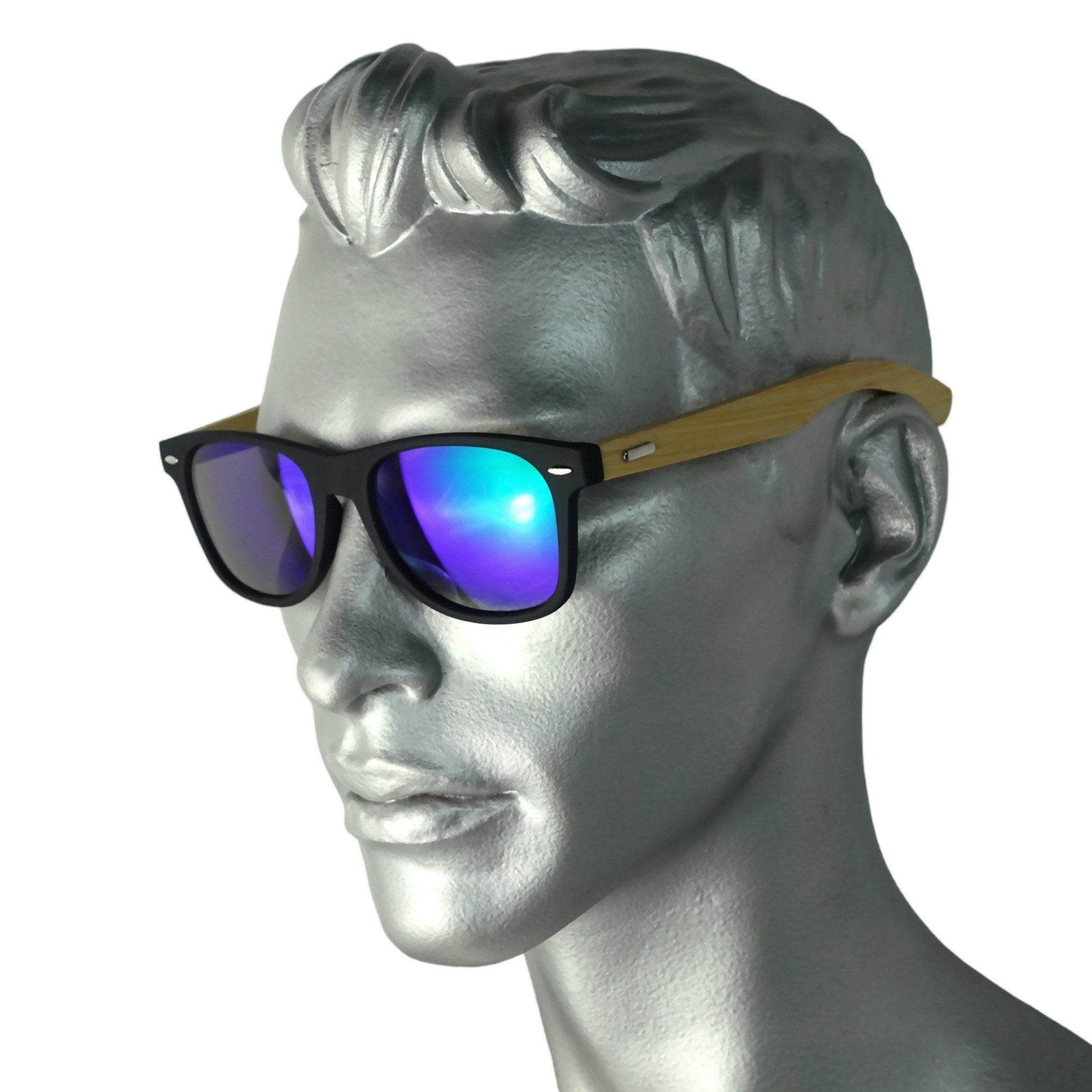 Rennec Sonnenbrille (Brille mit Bambus Holz günstig online kaufen