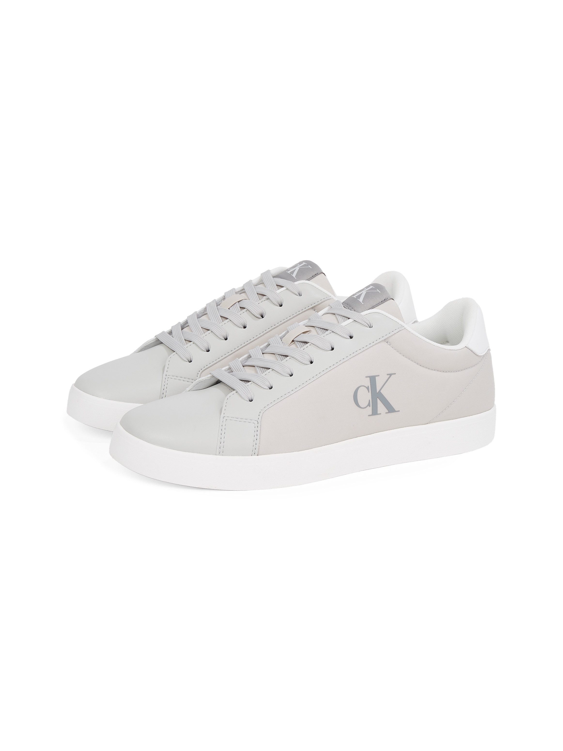 Calvin Klein Jeans 3 CUPSOLE PU Plateausneaker, Freizeitschuh, Halbschuh, Schnürschuh mit gepolstertem Schaftrand