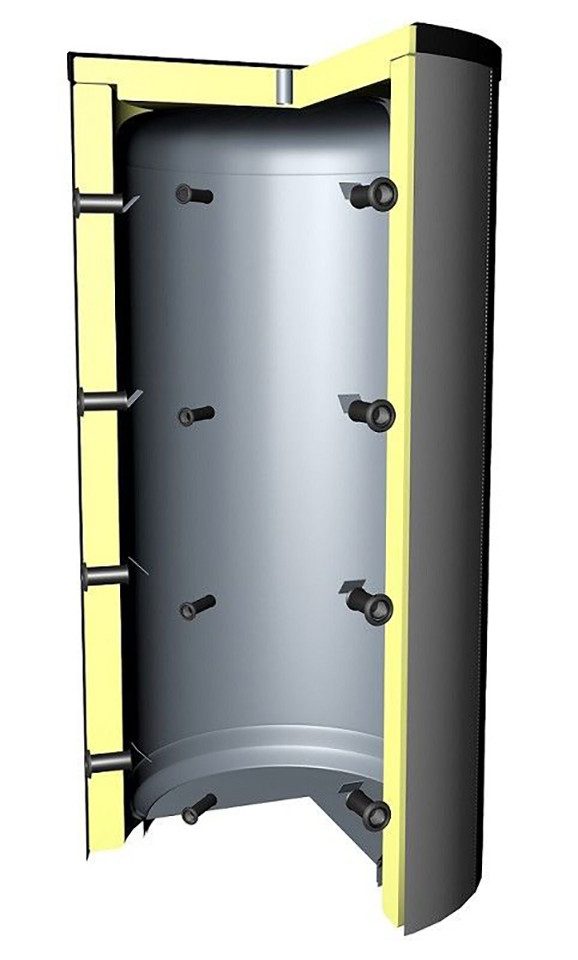 Alpha Thermotec Wandspeicher Pufferspeicher inkl. ISO - 0 WT