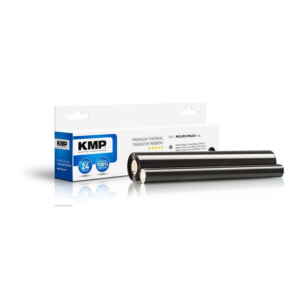 KMP 1 Thermotransferfolie F-P4 ERSETZT Philips PFA331 Tintenpatrone (1 Farbe, 1-tlg) | Tonerpatronen