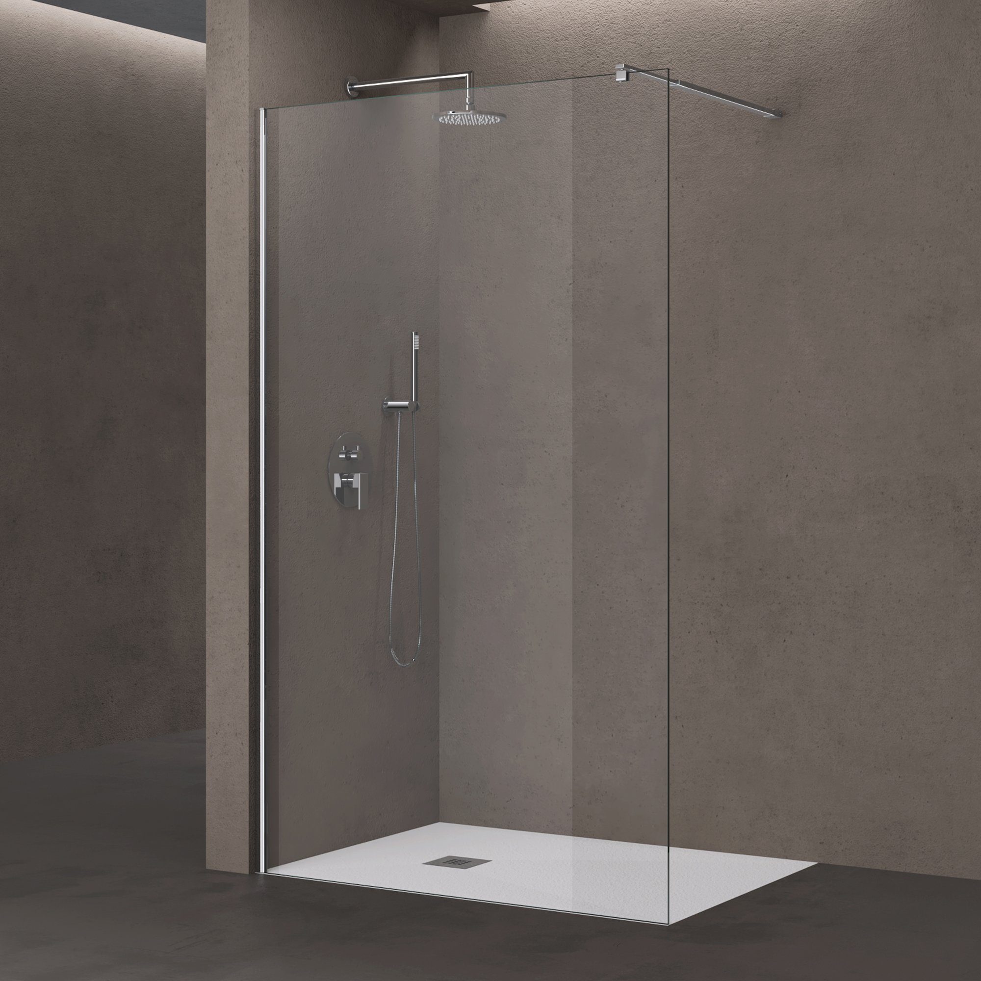 doporro Walk-in-Dusche Duschwand für Dusche Duschkabine günstig online kaufen