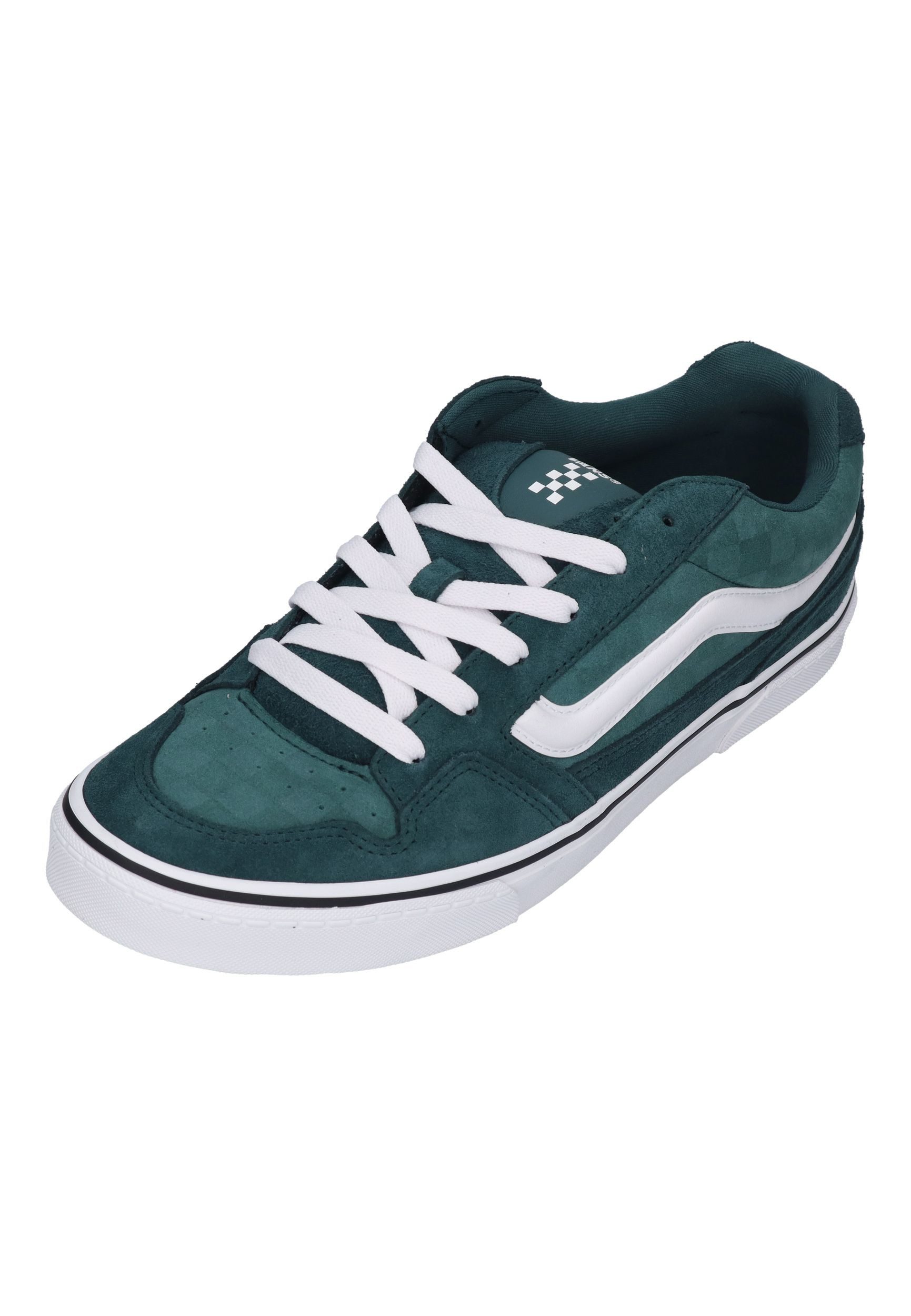 Vans CALDRONE Embossed Suede Skateschuh Mystic Moss