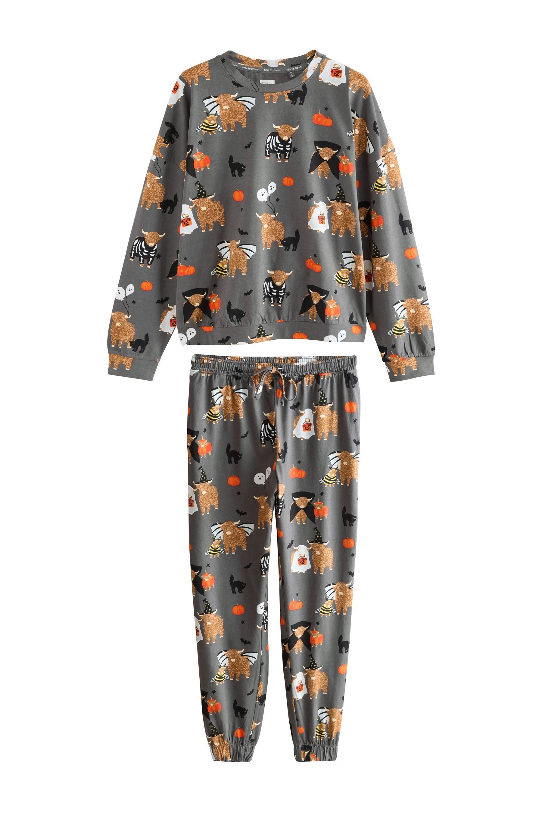 Next Pyjama Langärmeliger Pyjama (2 tlg) günstig online kaufen