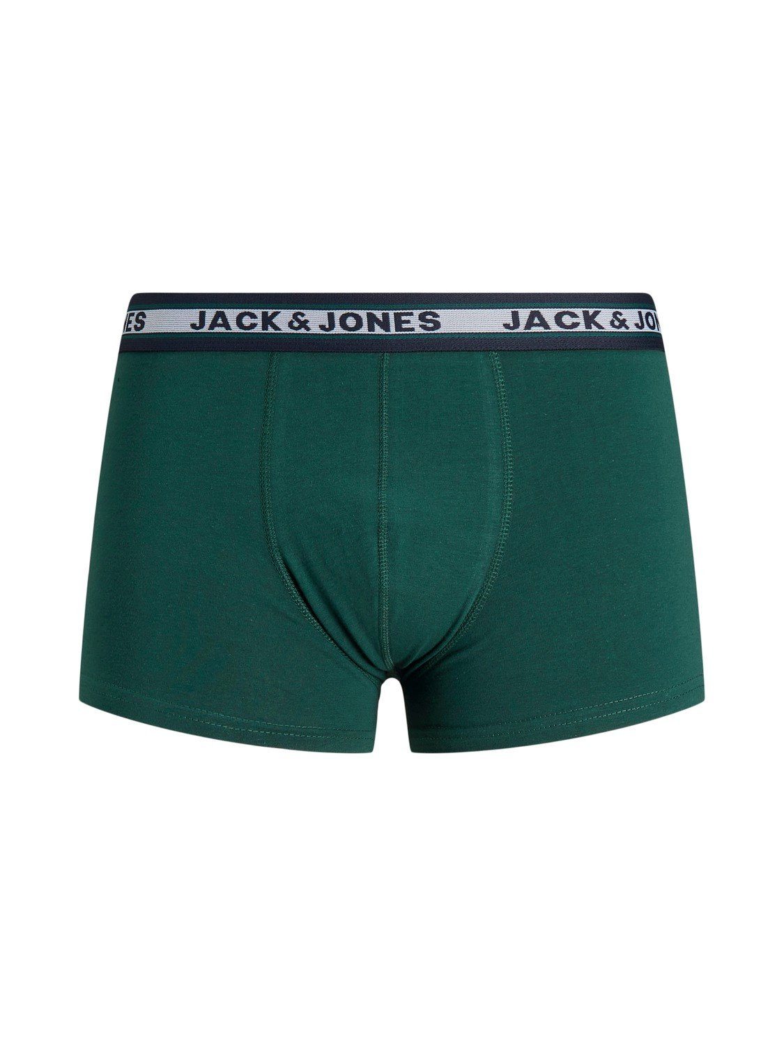 Pack Grau Boxershorts Jones Jack 3955 (10-St) Trunks Stretch Unterhose in & 10er Boxershorts Set