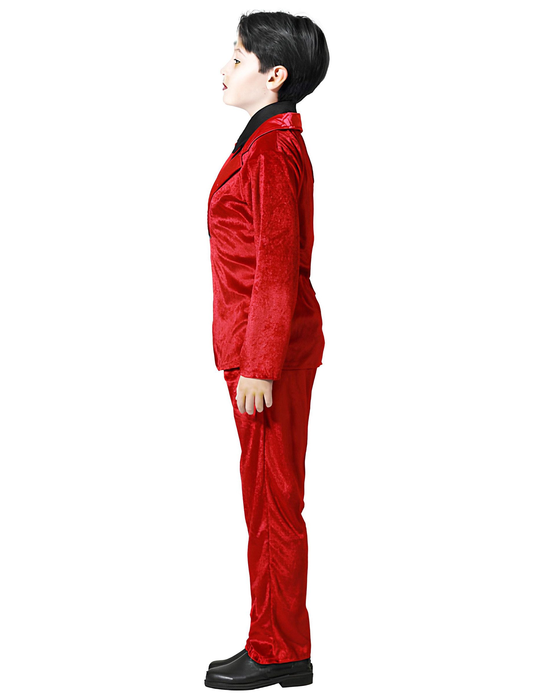 atosa Kostüm Kinder Vampirkostüm schwarz rot