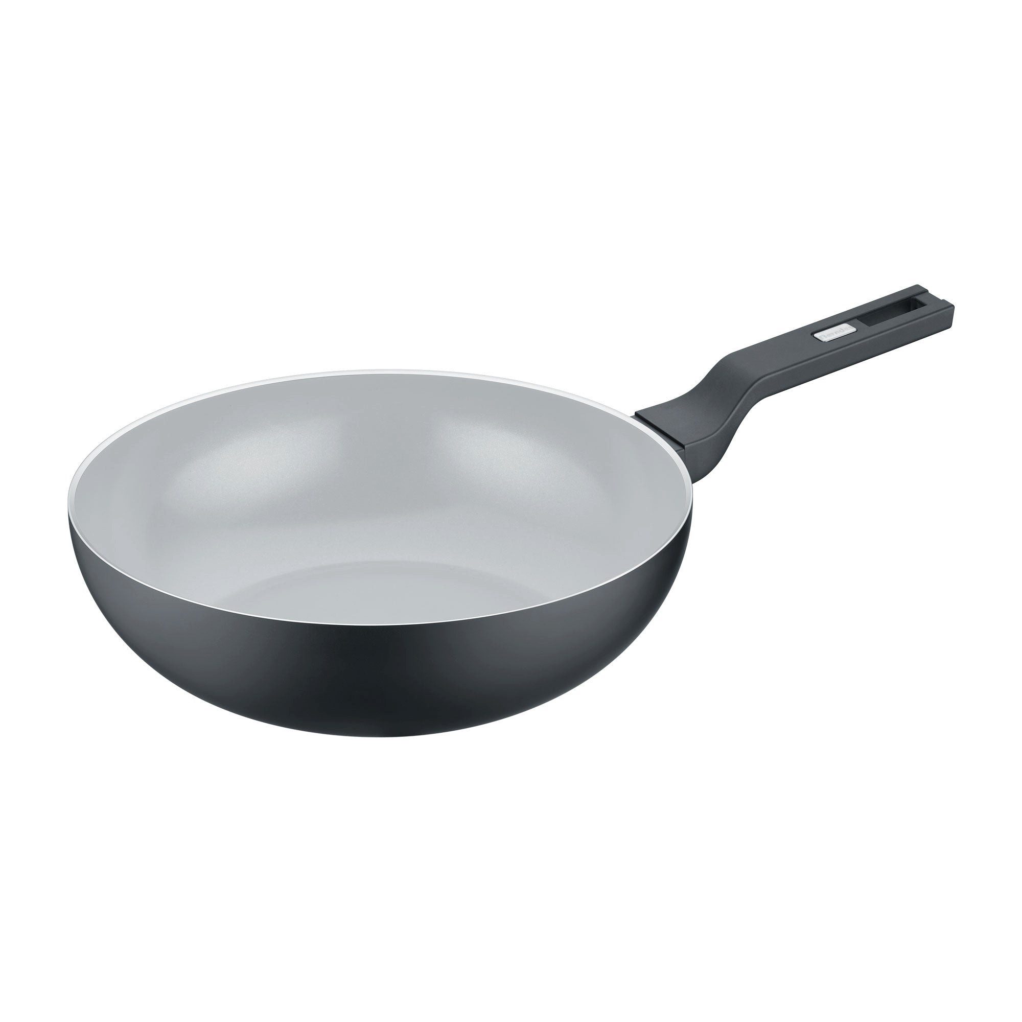 Berndes Wok b.clever Veggie-Wok 30cm (ohne Deckel), Aluminium, recycelt aus Dosen