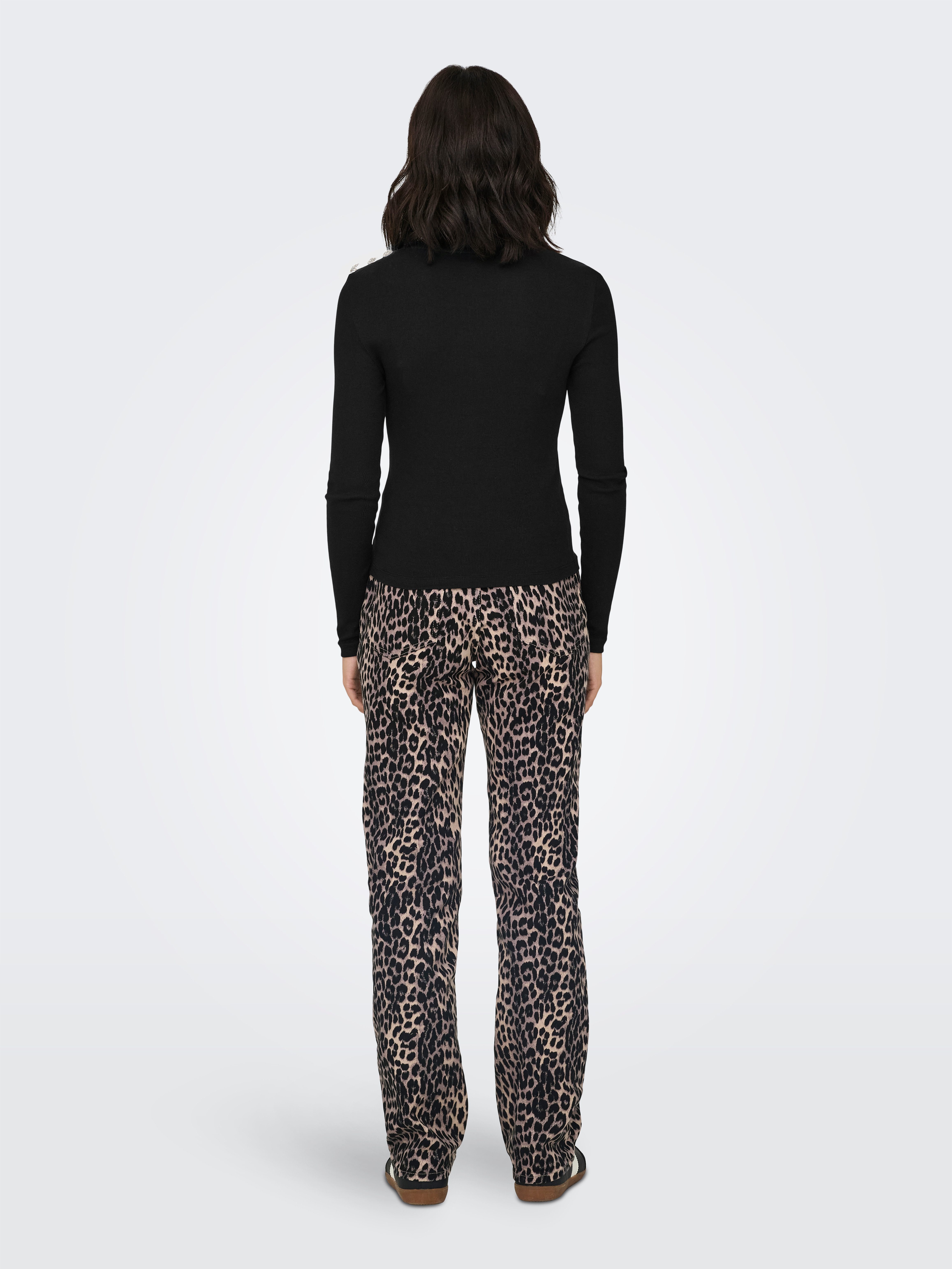 ONLY Langarmshirt ONLCHECKIE LIFE L/S TOP BOX JRS günstig online kaufen