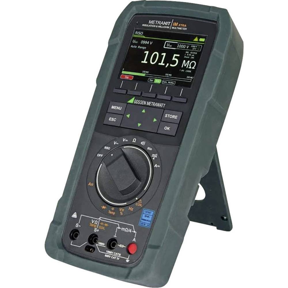 Gossen Multimeter All-In-One: Multi- und Milliohmmeter mit Isolationsmessgerät M273S, Datenlogger
