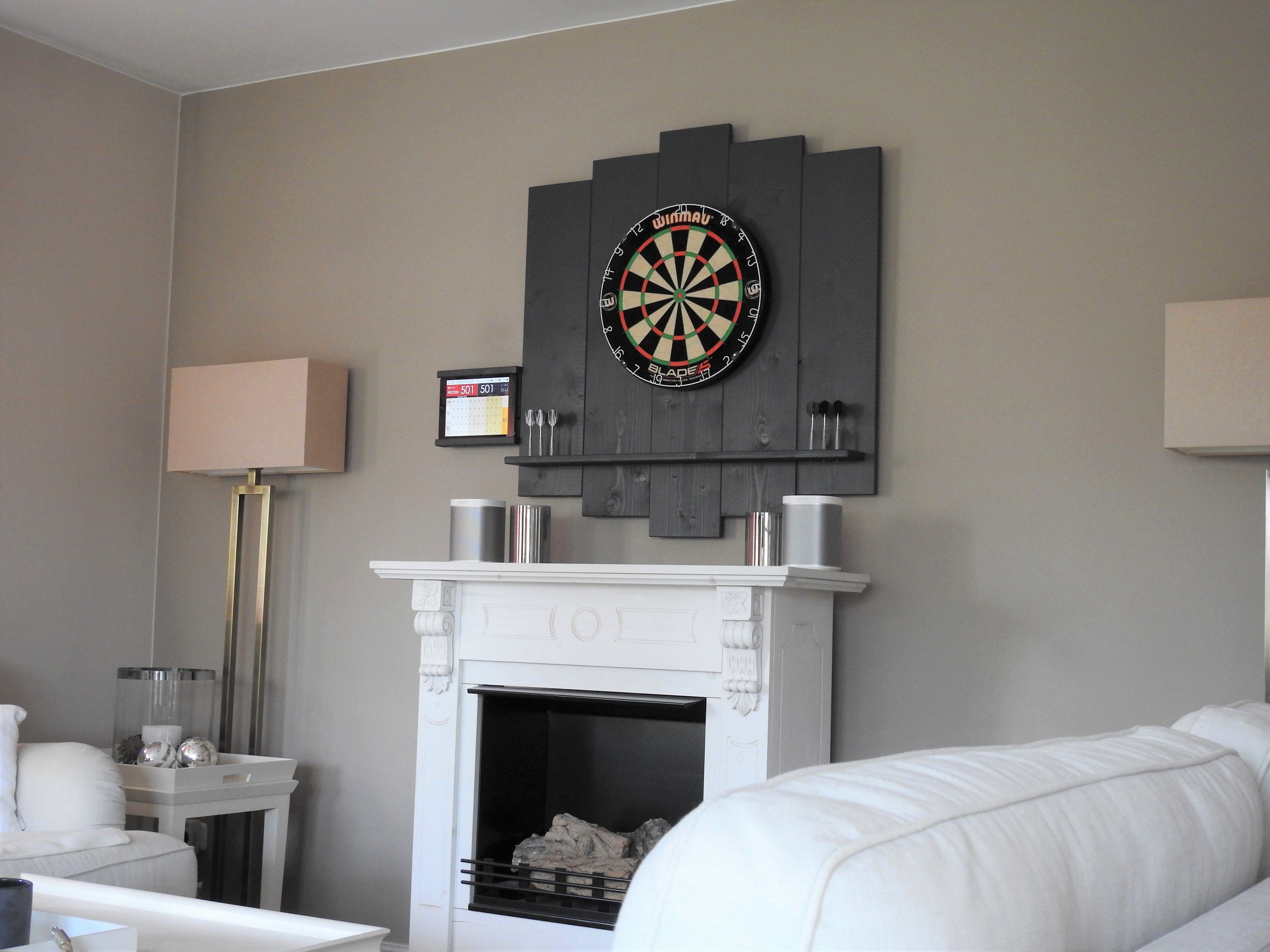 Dartscheibe WOODEN Dartboard Surround