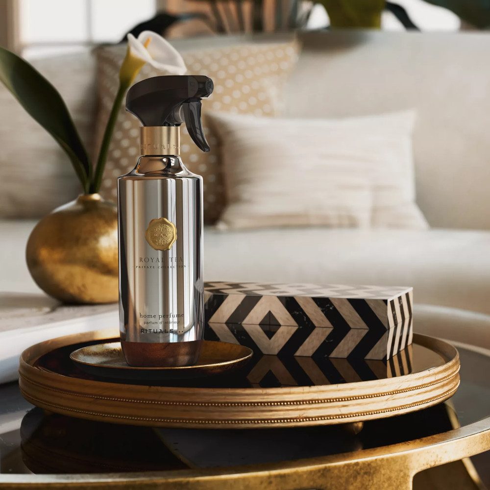 Rituals Raumduft Royal Tea Home Perfume – 400 ml frischer Teeduft & Zitrusnote (Grün-frischer Duft mit grünem Tee, Feige, Zitrus & holziger Basis, 1-St)