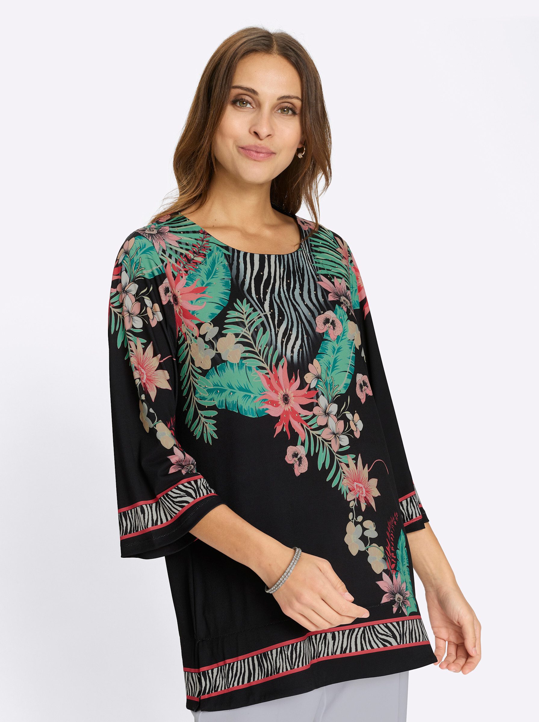 Witt T-Shirt Tunikashirt 3/4-Arm