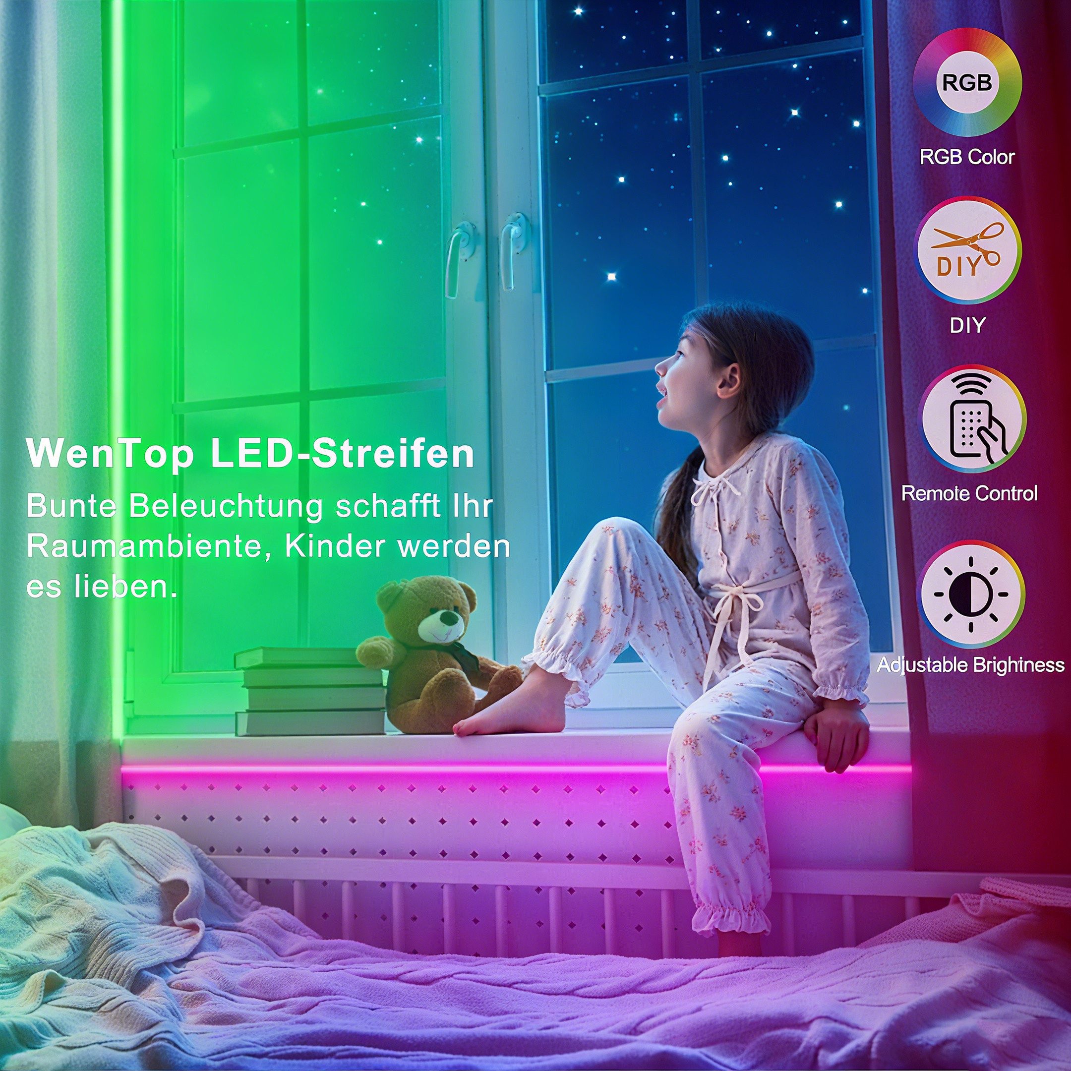 POPOLIC LED-Streifen Bluetooth LED Strip 30m, günstig online kaufen