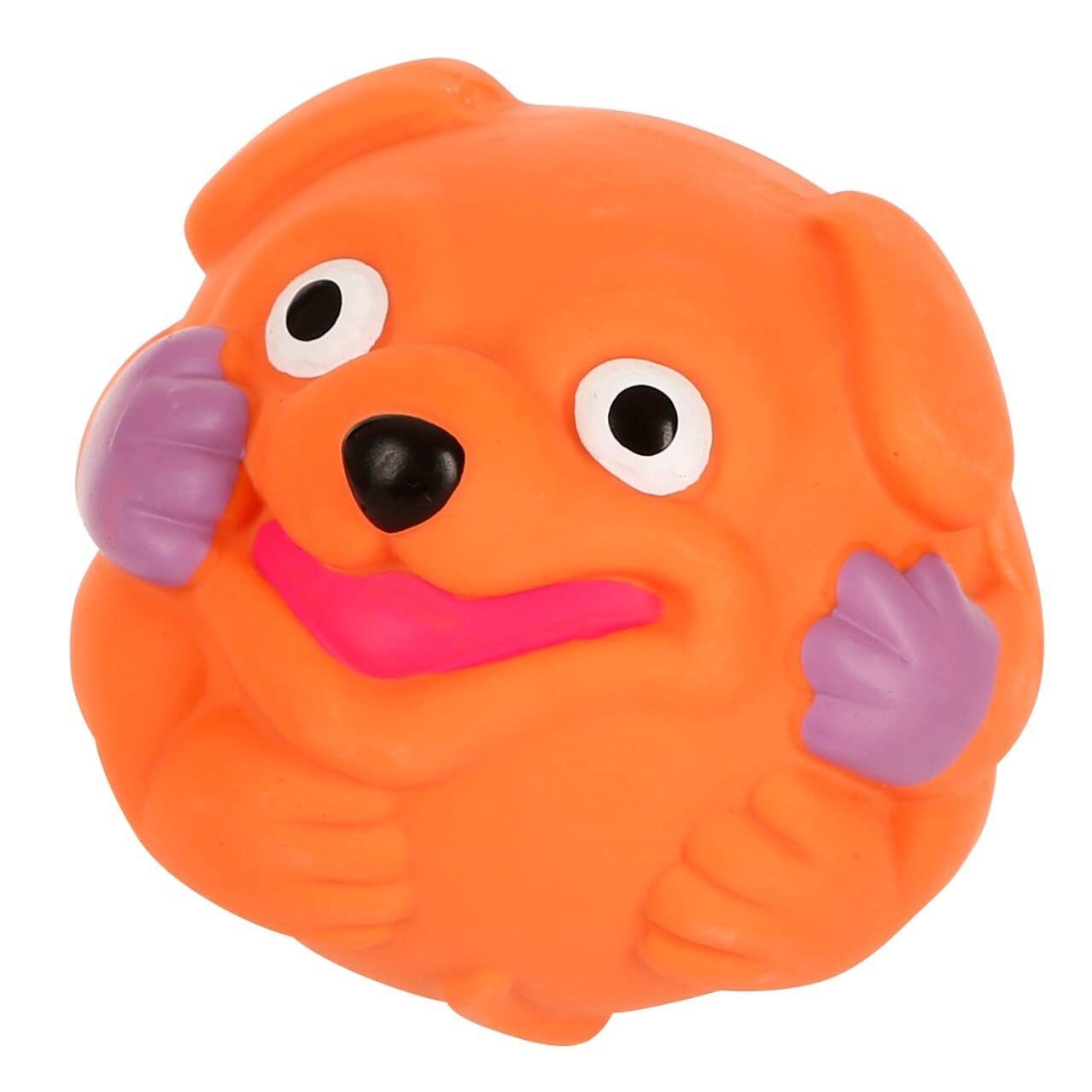 Kerbl Kauspielzeug Latexhund farblich sortiert 9 cm, (1-tlg)