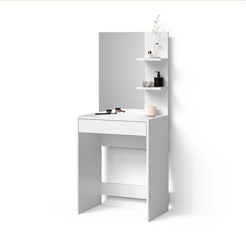 Livinity® Schminktisch Nola, Weiß, 60 cm (1-St)