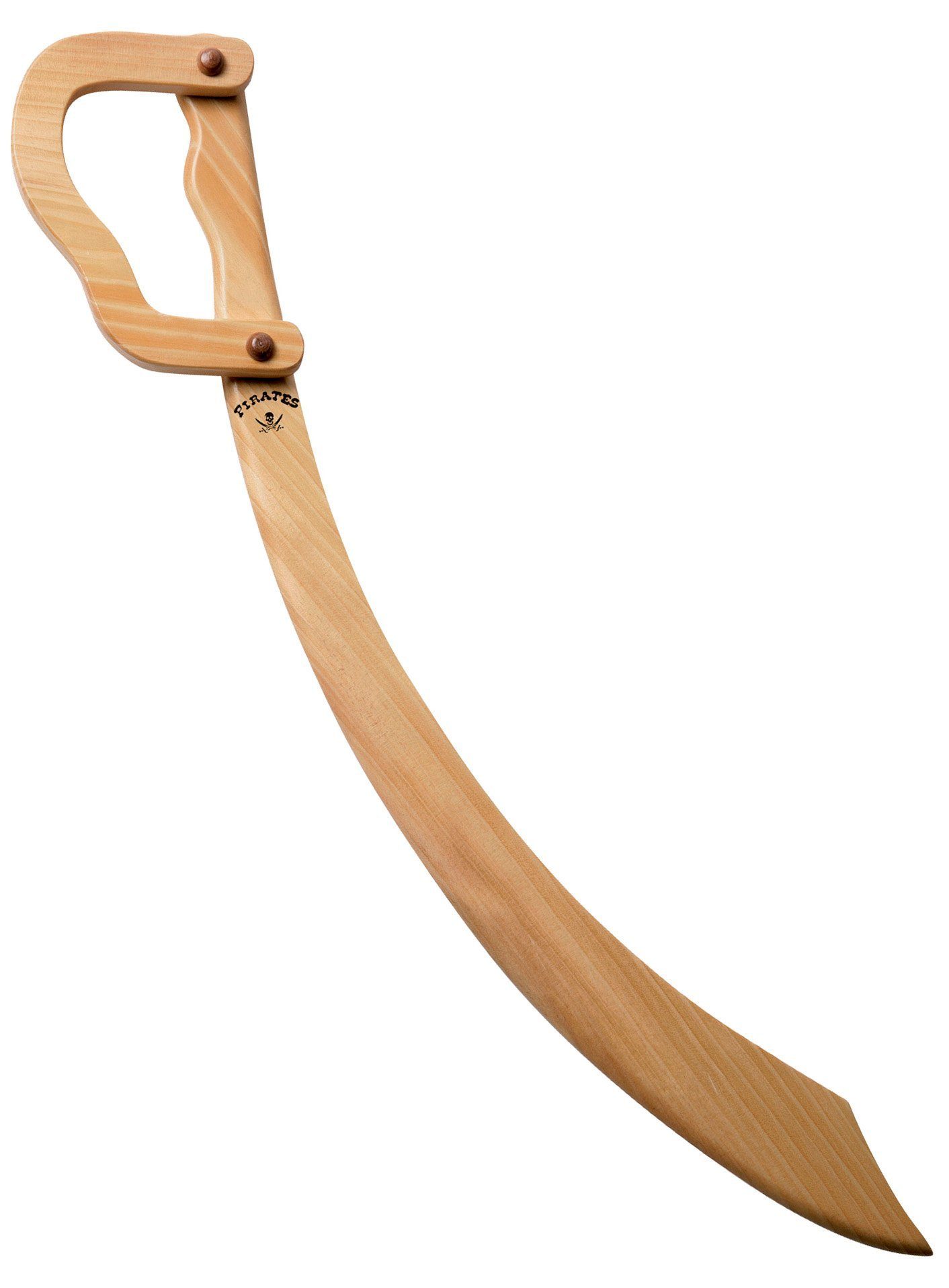 Sohni Wicke Spielzeug-Schwert Piratensäbel aus Holz, Robuster Holzsäbel für freche Seeräuber