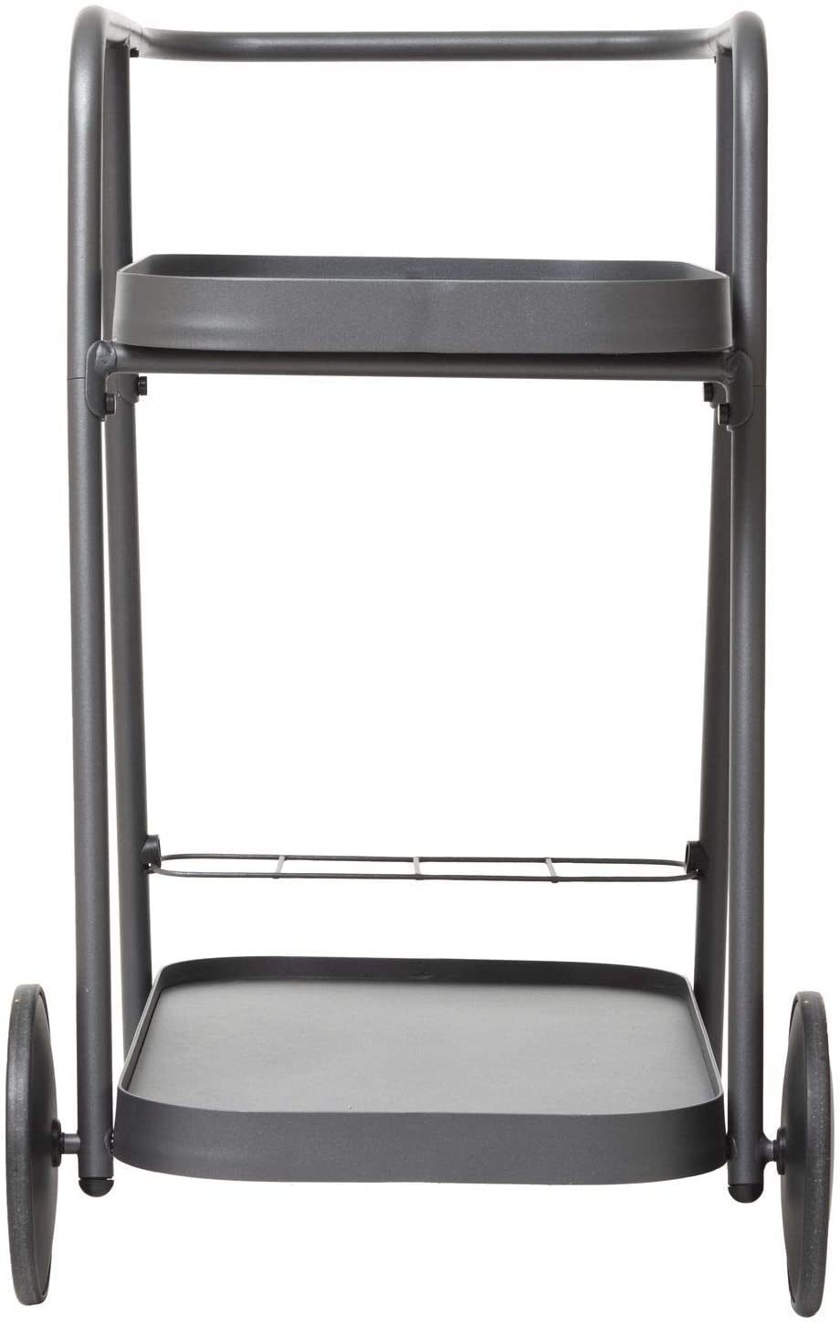 Hesperide Gartentisch Servierwagen für Outdoor EASINESS, mit abnehmbarem Tablett, Aluminium (funktional), keine