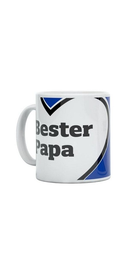 Tasse HSV Tasse Bester Papa schwarz