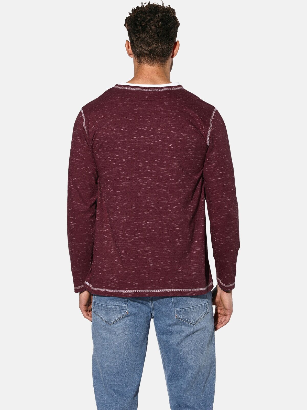 Babista Langarmshirt GIVIRA in melierter Optik günstig online kaufen