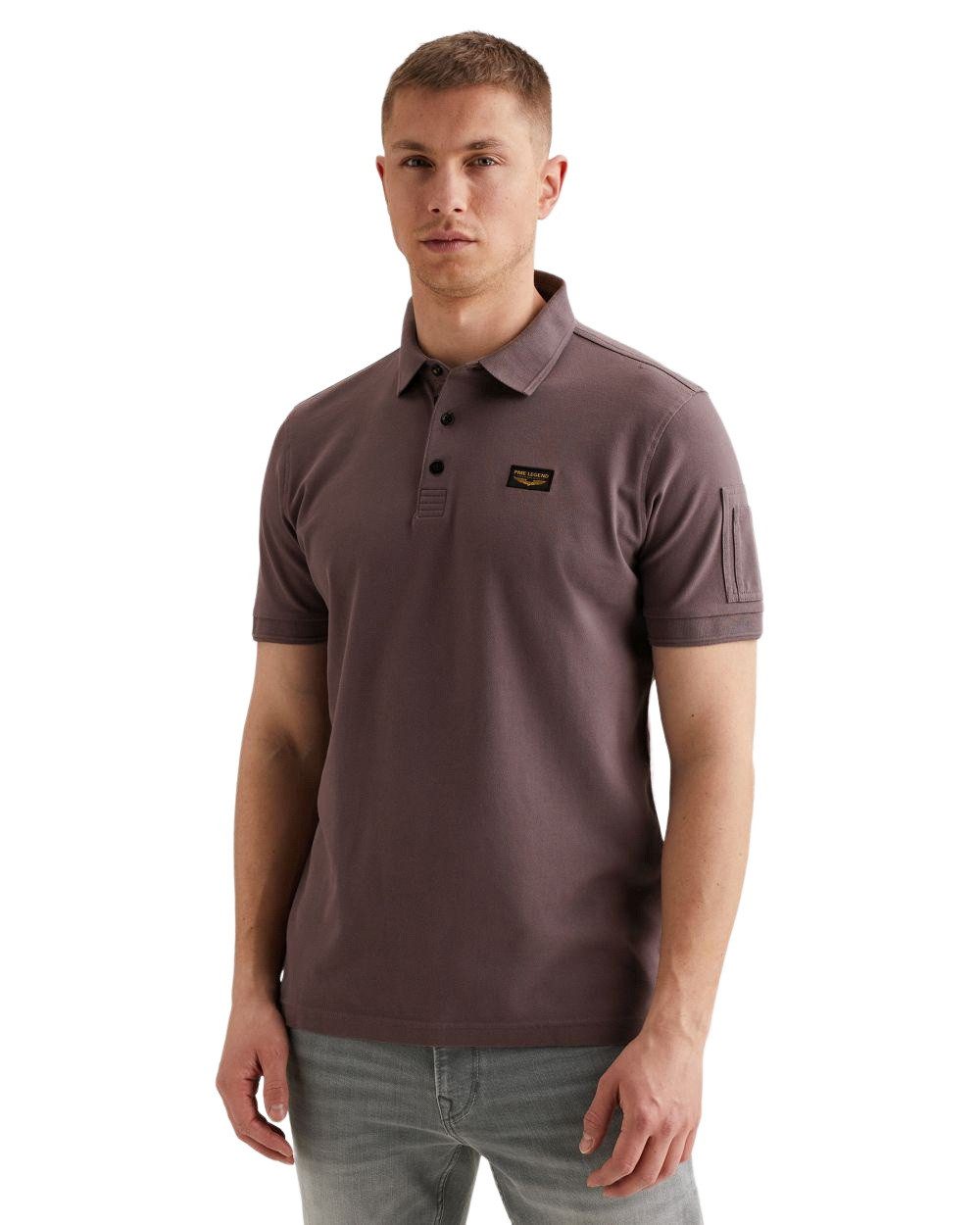 PME LEGEND Poloshirt SHORT SLEEVE POLO AMERICAN CLASSIC (1-tlg) mit Stretch