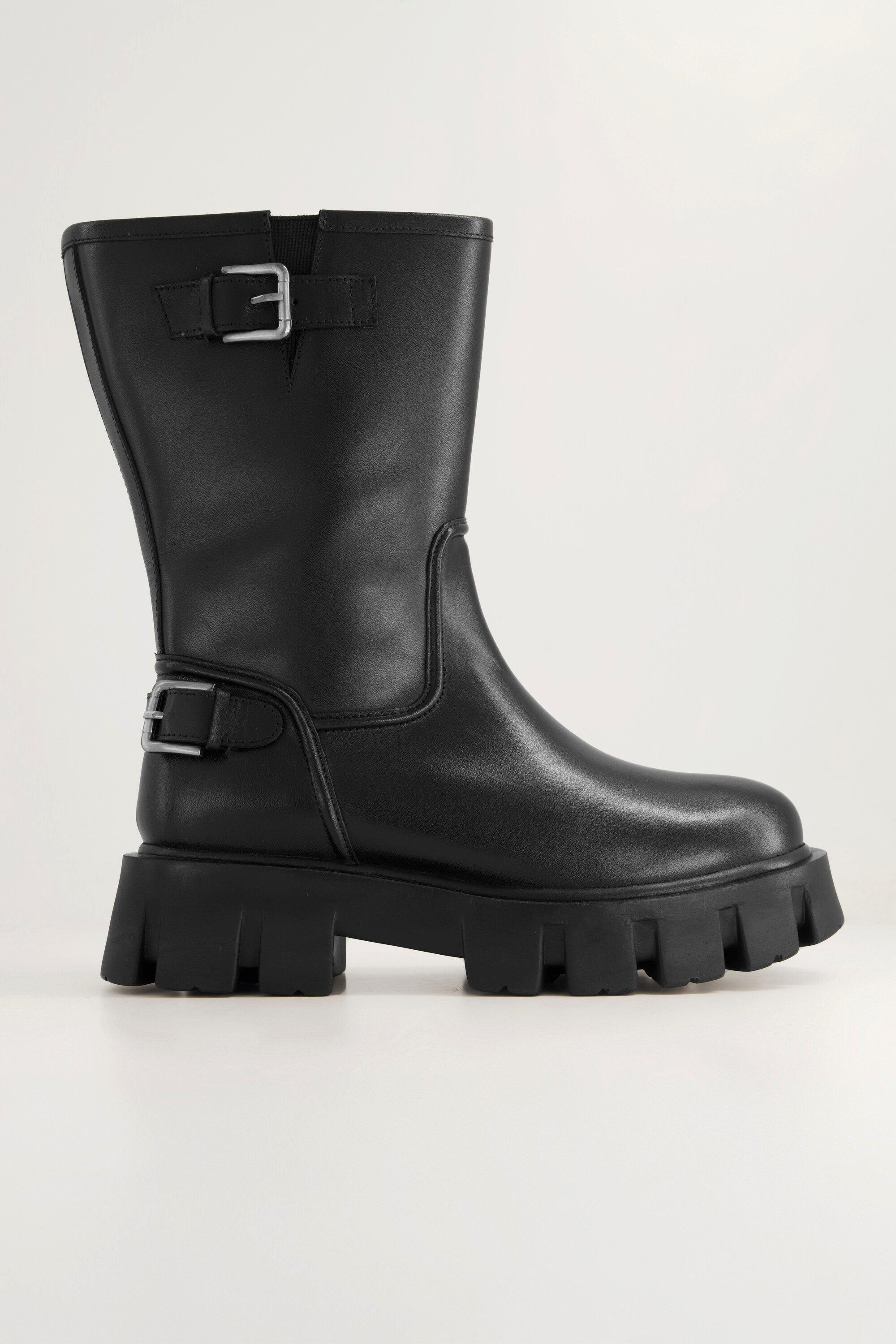 Studio Untold Lederboots Echtleder Riegel Weite günstig online kaufen