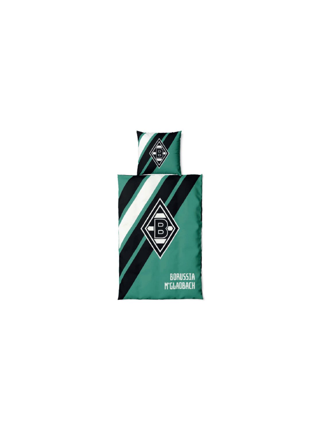 Borussia Mönchengladbach Bettwäsche Borussia M´Gladbach Bettwäsche "Block Stripes"