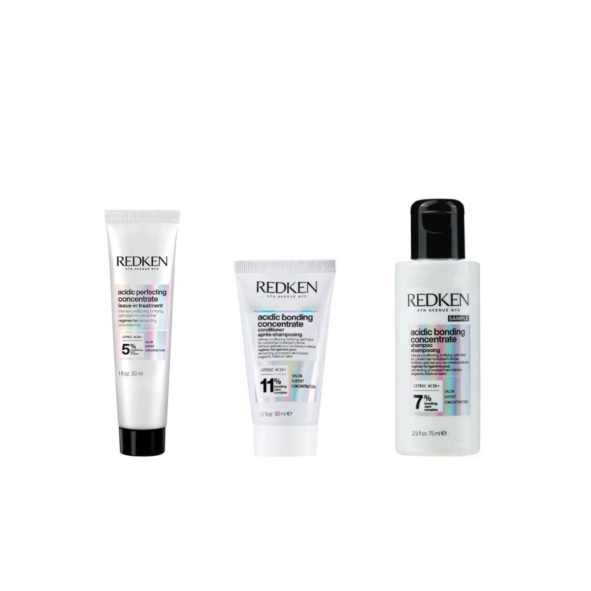 Redken Haarpflege-Set REDKEN Acidic bonding concentrate Discovery Set 3-tlg. Probierset, 3-tlg.