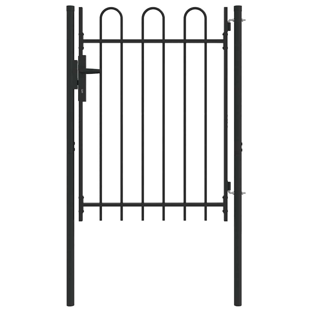 vidaXL Gartentor Zauntor Grau 100 x günstig online kaufen