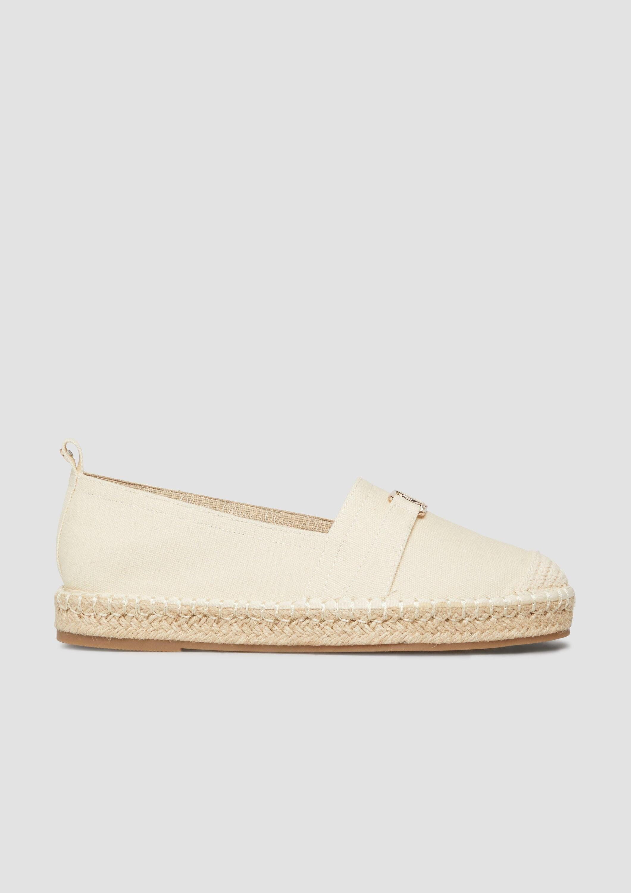 s.Oliver Slipper Schnürschuh Halbschuhe aus Textil günstig online kaufen