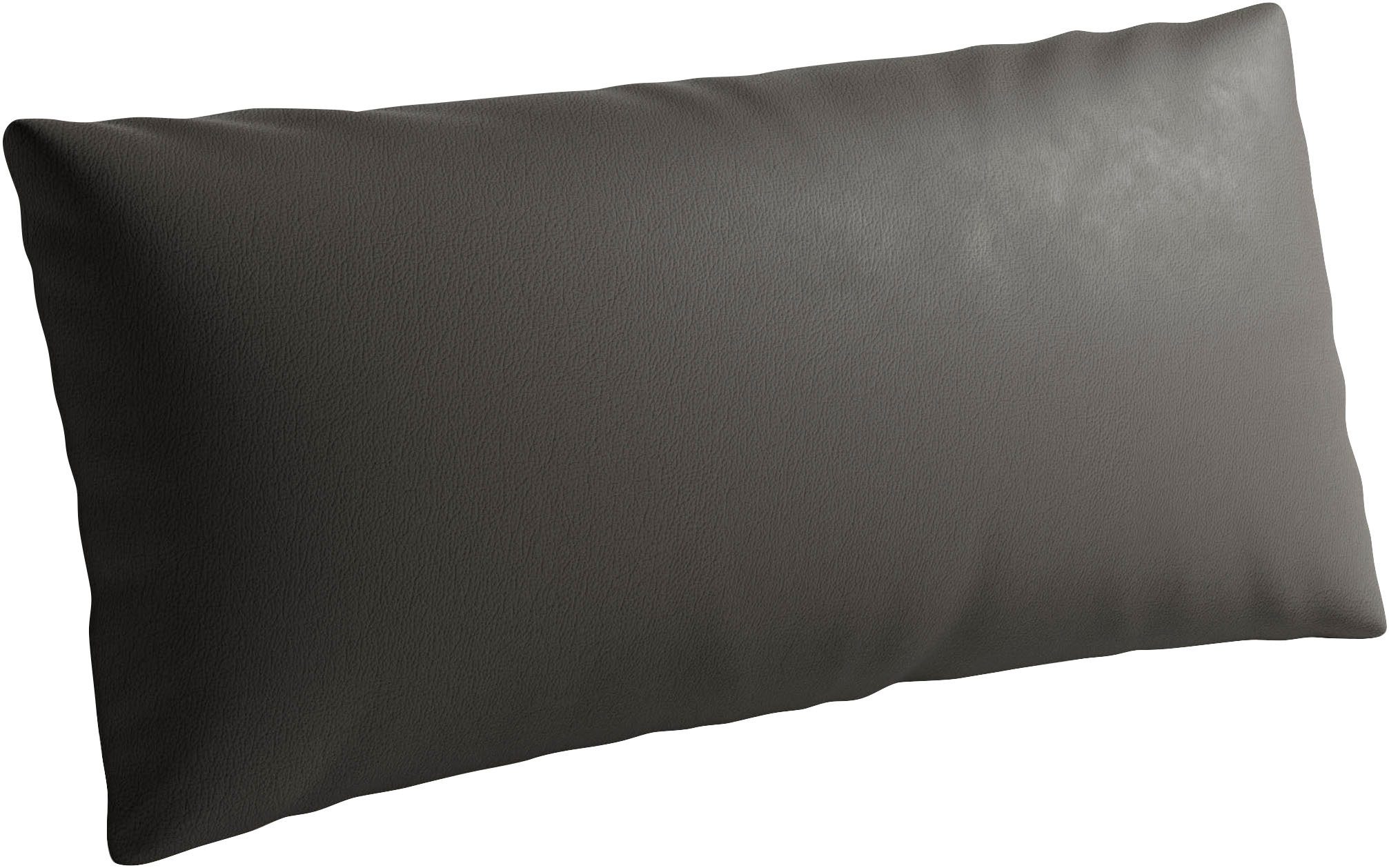 sit&more Sofakissen Vanity Leder, 3er Set, B: 60 cm, (Set, 1 St)