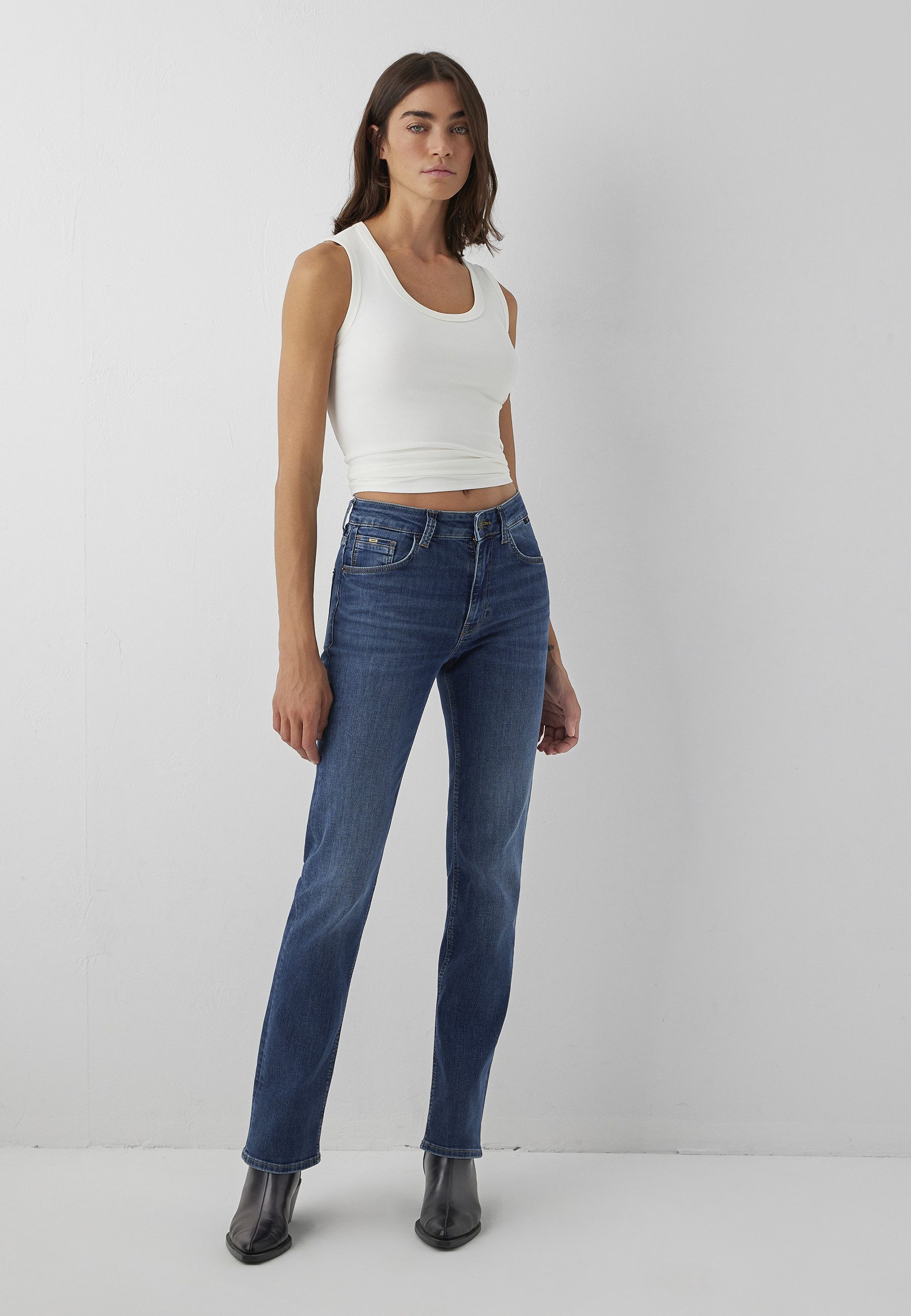 Mavi Straight-Jeans KENDRA gerde Form