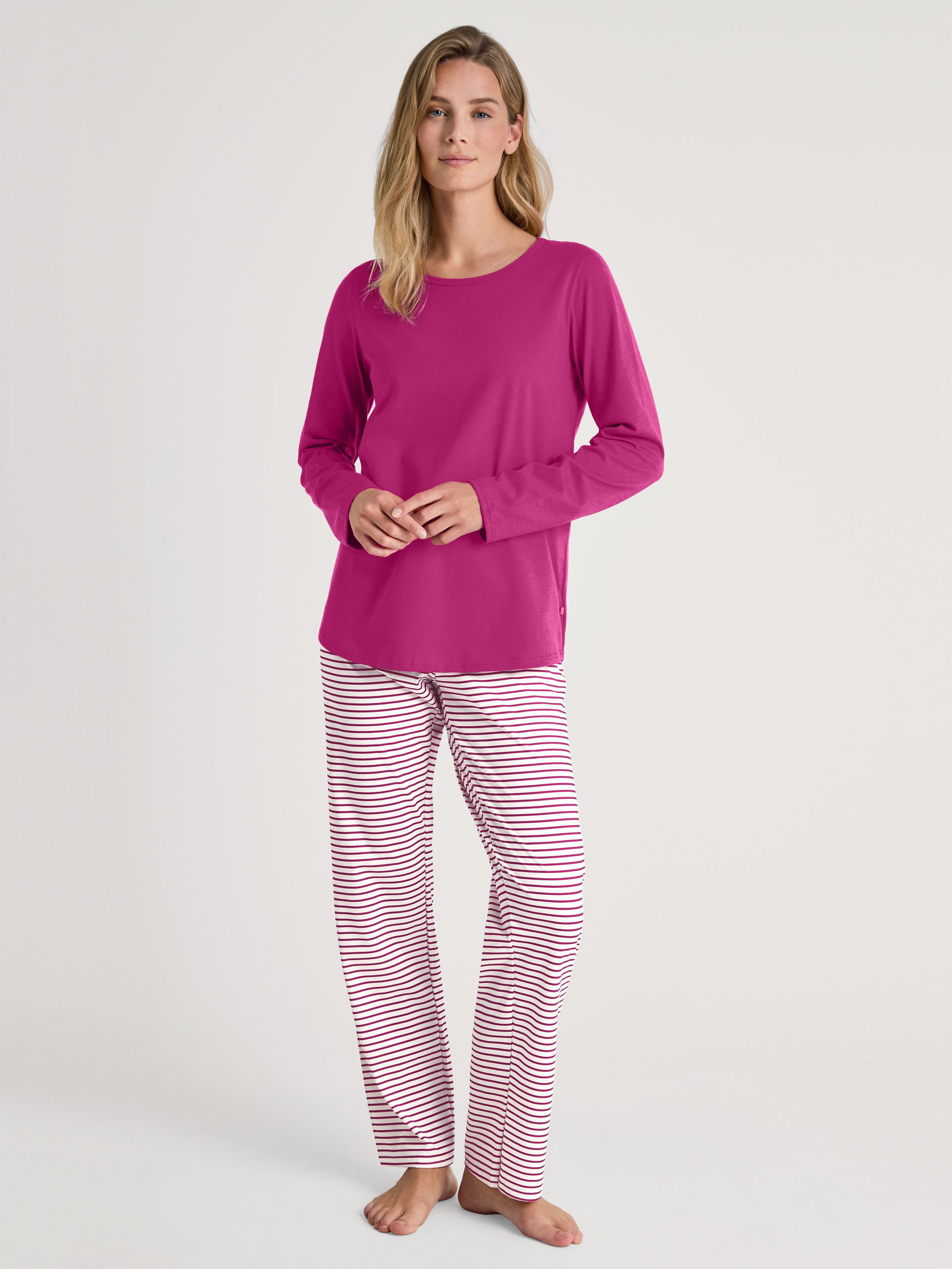CALIDA Pyjama Cotton Special Damen (2 tlg) weich, hautfreundlich, bequem