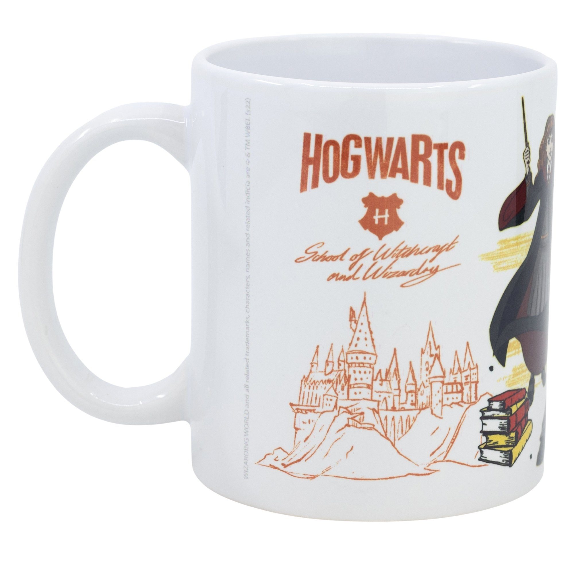 Harry Potter Tasse Harry Potter Hermine Ron Kaffeetasse Teetasse Geschenkidee, Keramik, 330 ml