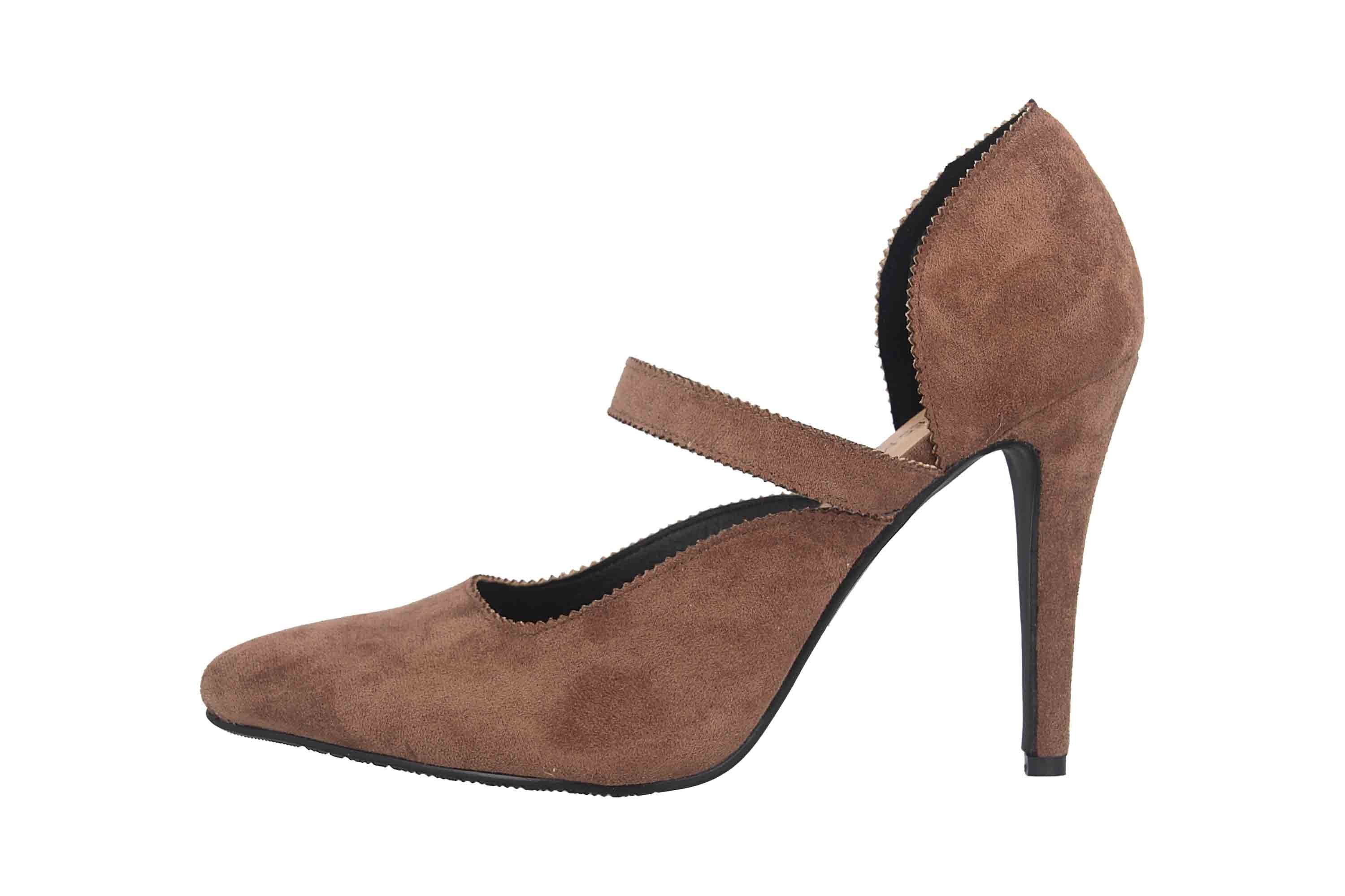 Andres Machado AM5533 Ante Taupe Pumps