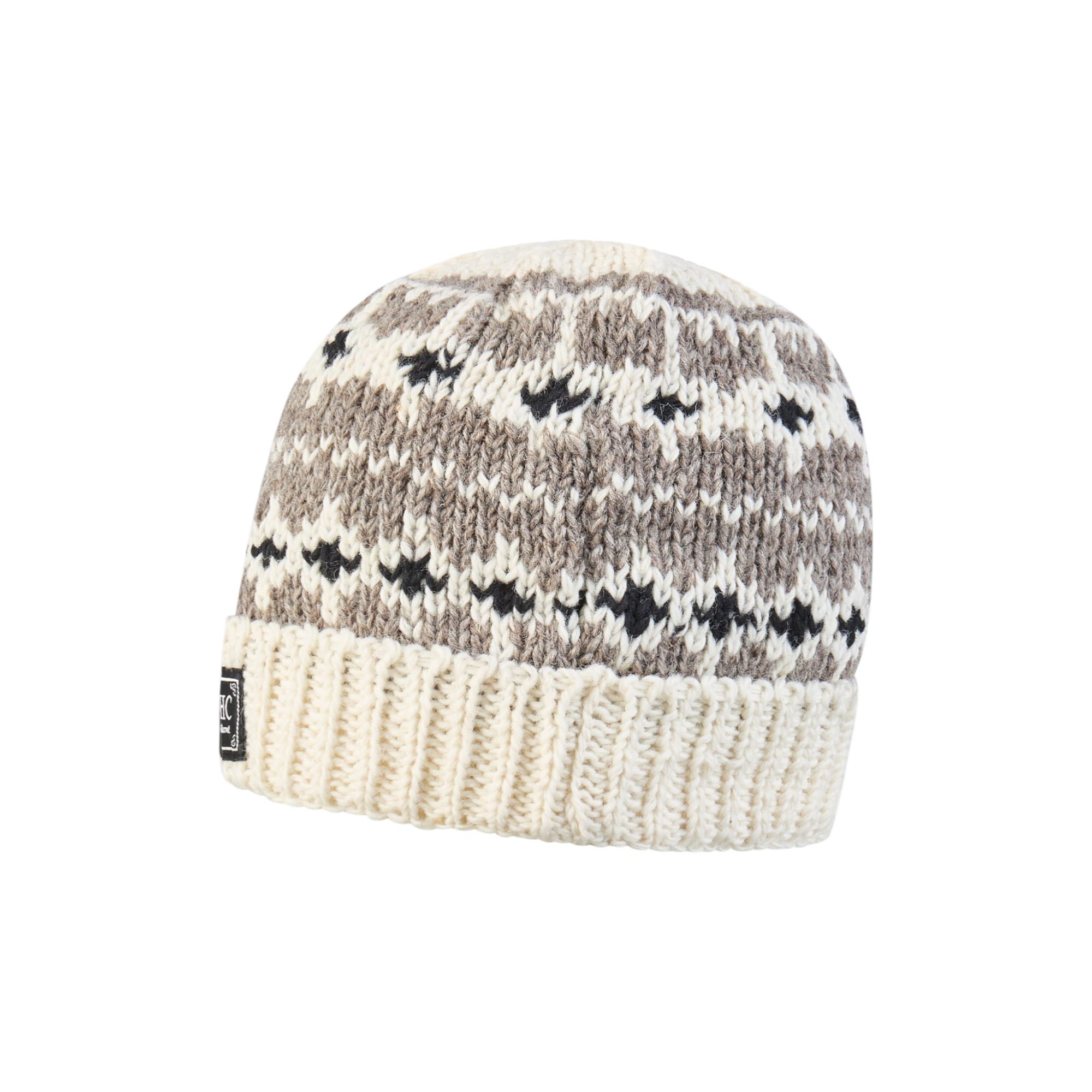 THC Natural Line Strickmütze THC Schafwoll Rollcap 507 (1 Stück, 1-St., 1 Stück) gefüttert