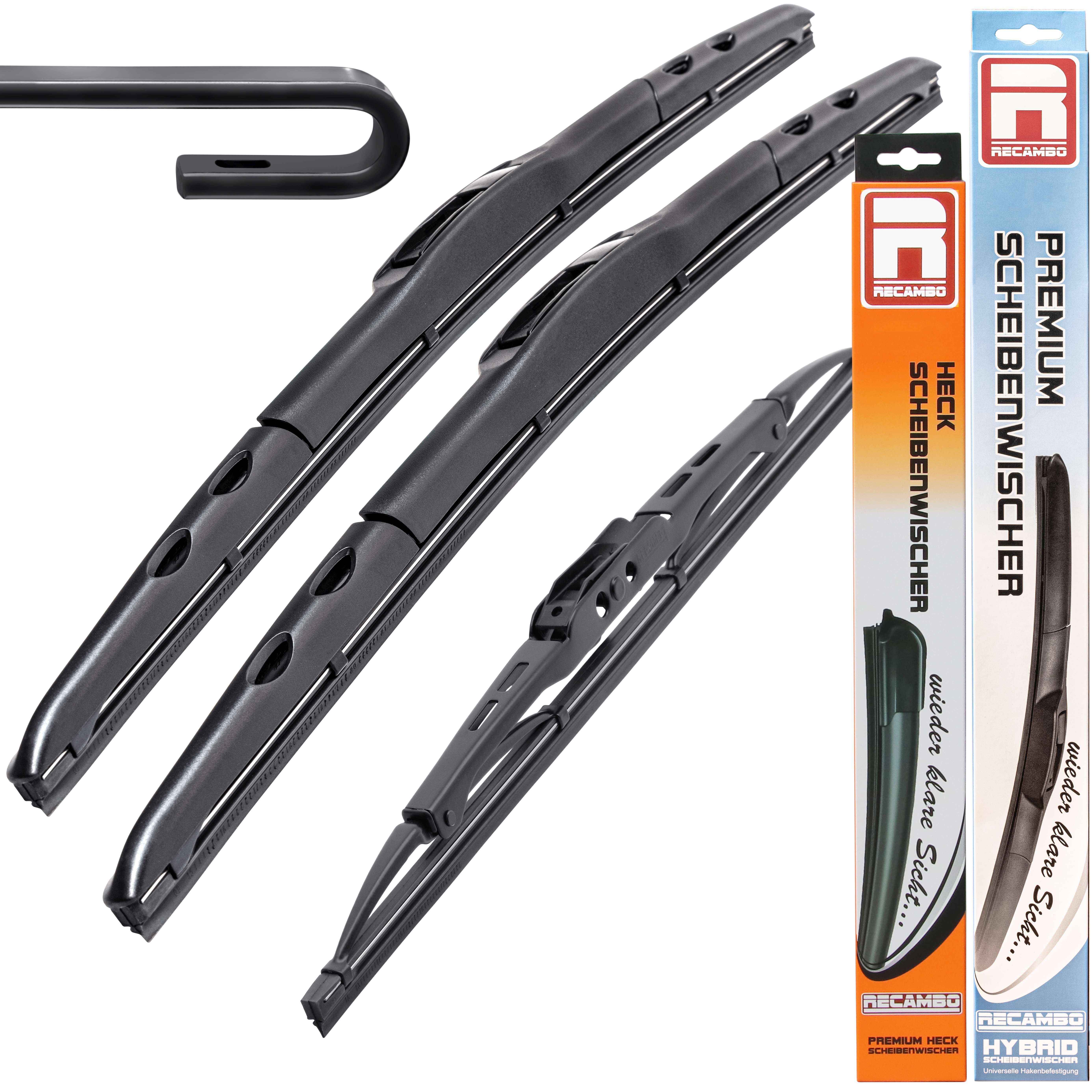 RECAMBO Дискиwischblätter Дискиwischer für Ford Fiesta V, JH JD, BJ 2001-2010