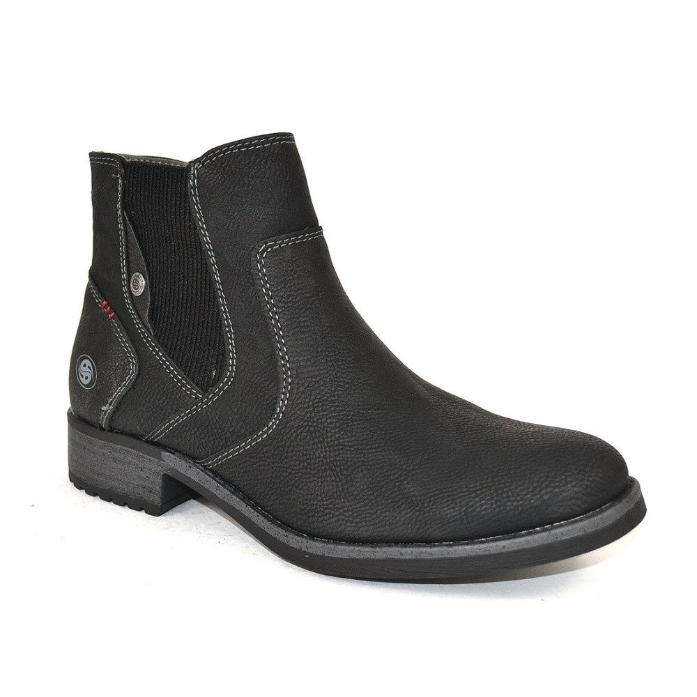 Dockers by Gerli Chelsea Boots Stiefelette Schwarz günstig online kaufen