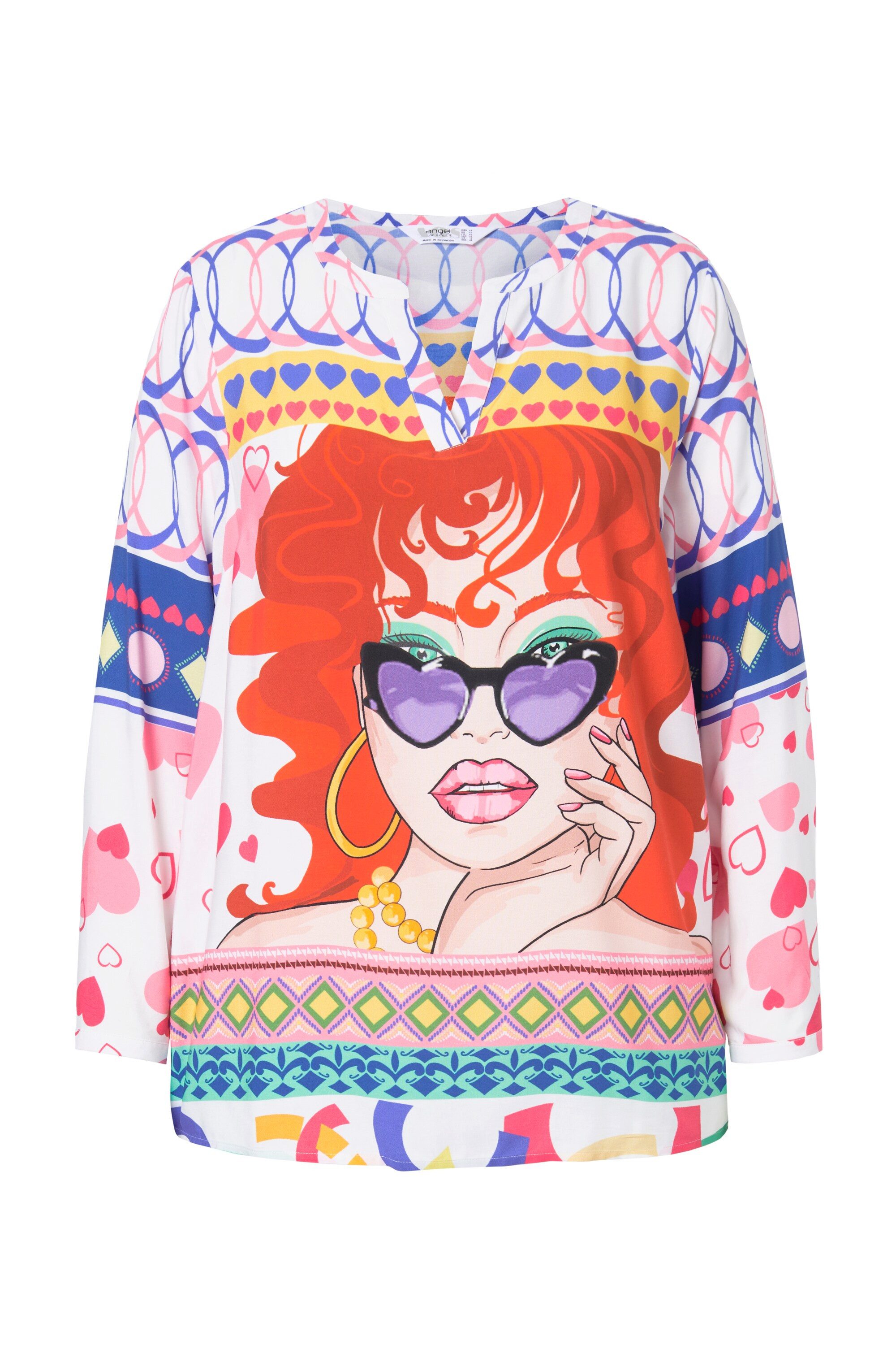 Angel of Style Tunika Tunika Patch-Druck günstig online kaufen