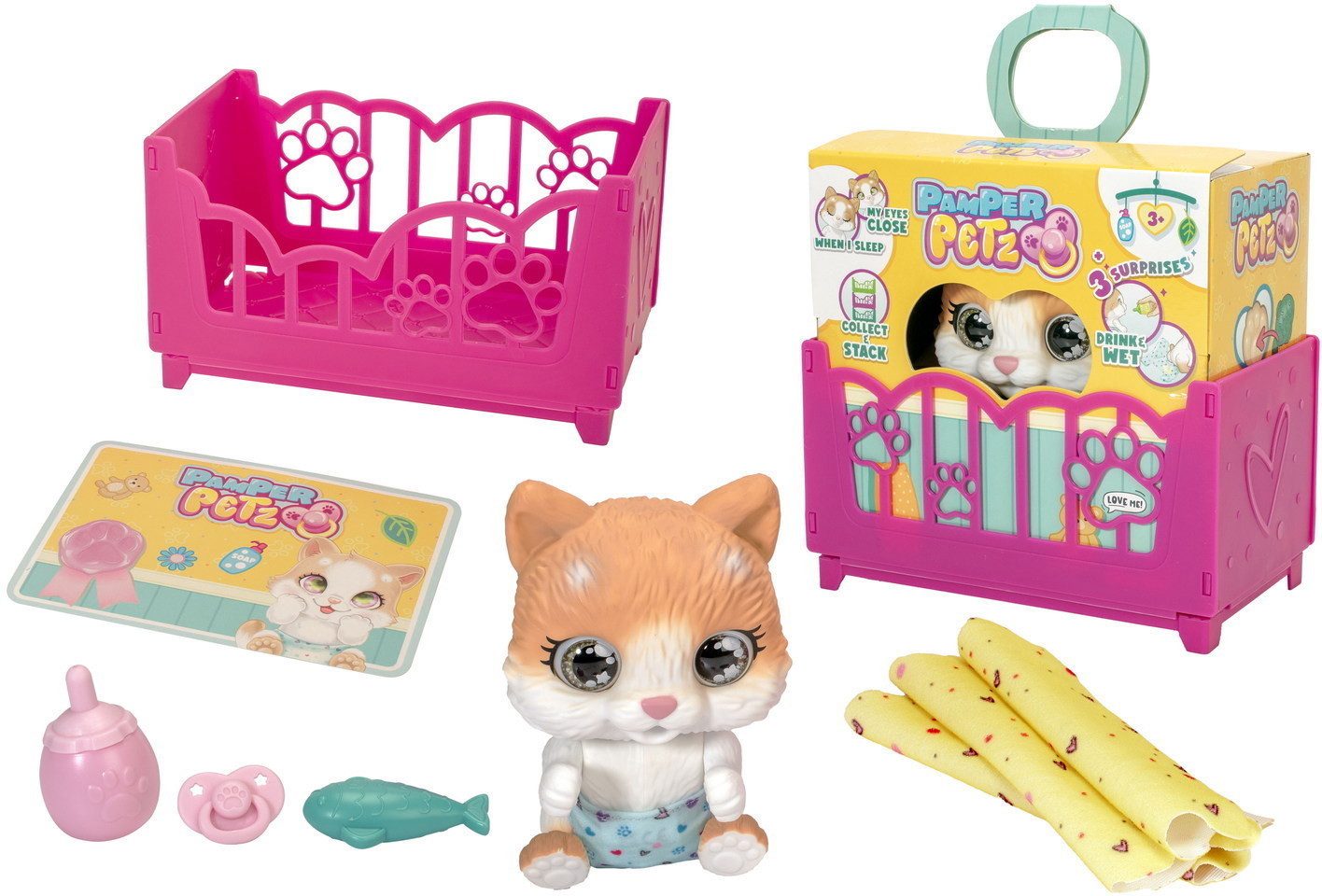 SIMBA Spielfigur Spielzeug Spielwelt Tierwelt Pamper Petz Kitty 105950211