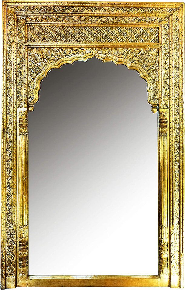 Marrakesch Orient & Mediterran Interior Wandspiegel Orientalischer Spiegel Taj -3-, Wandspiegel, Kosmetikspiegel, Handarbeit