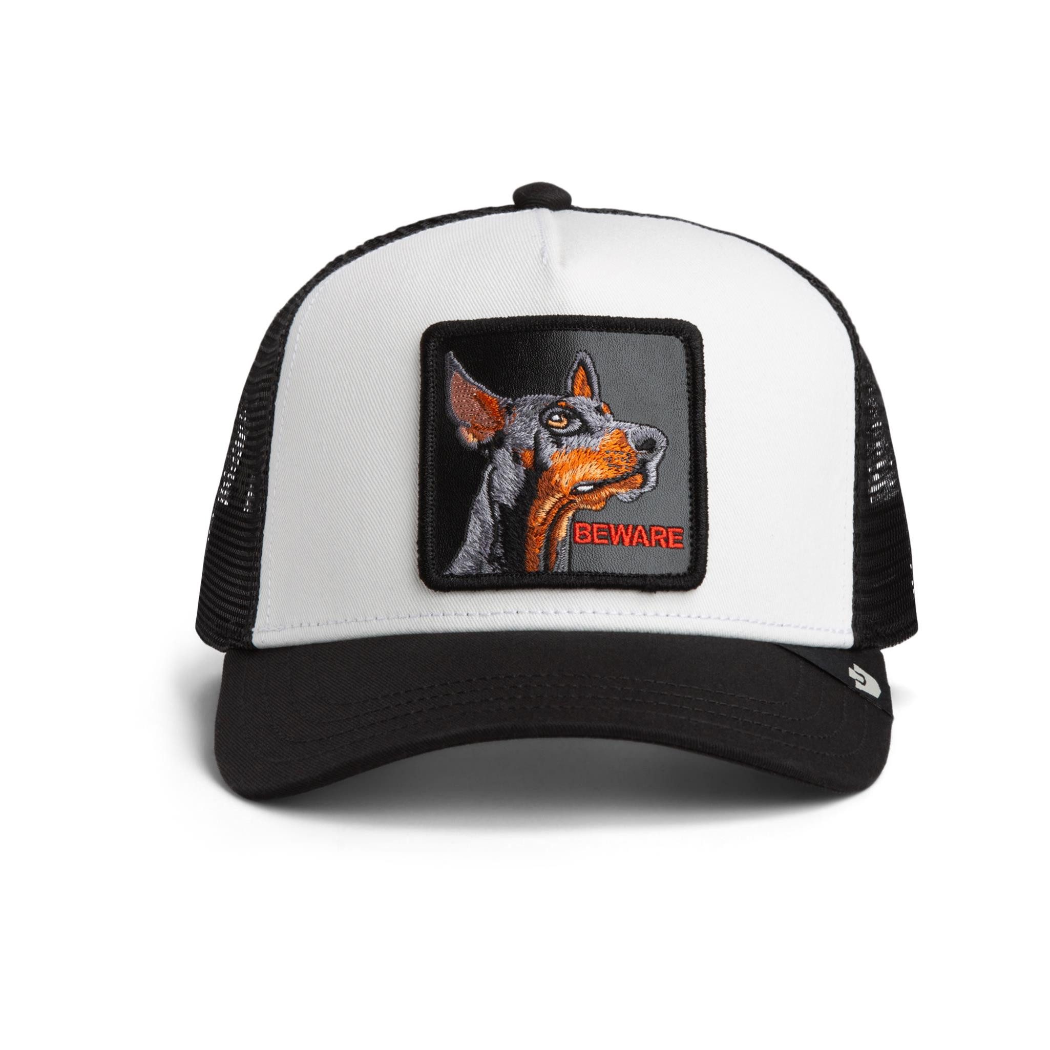 GOORIN Bros. Trucker Cap Goorin Bros. Beware Trucker Cap Dust / Void (Basecap, Basecap, Trucker Kappe, Meshcap)