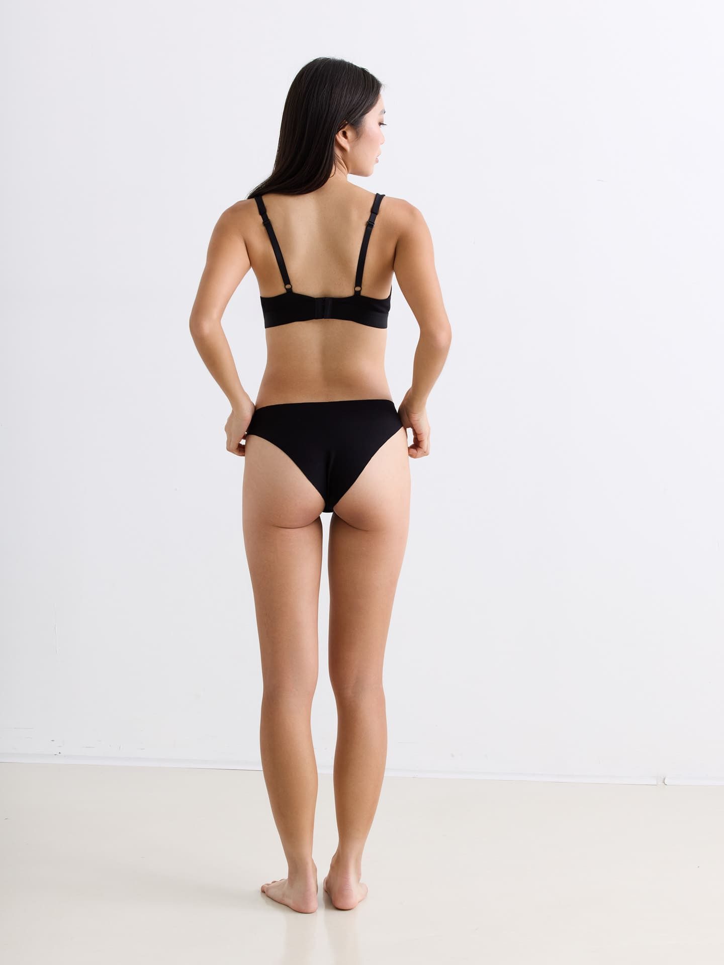 Erlich Textil Bügelloser BH CASUAL COTTON PLUNGE BH (1-tlg)